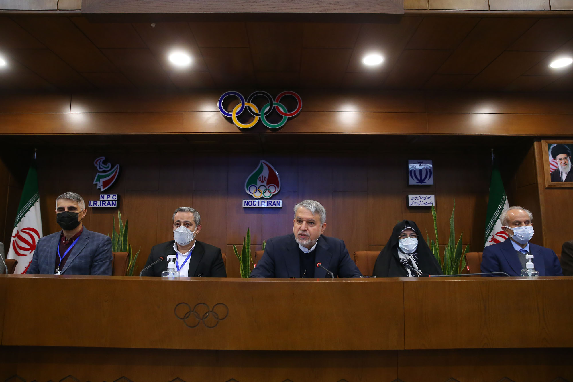 مراسم افتتاحیه همایش آکادمی ملی المپیک 9