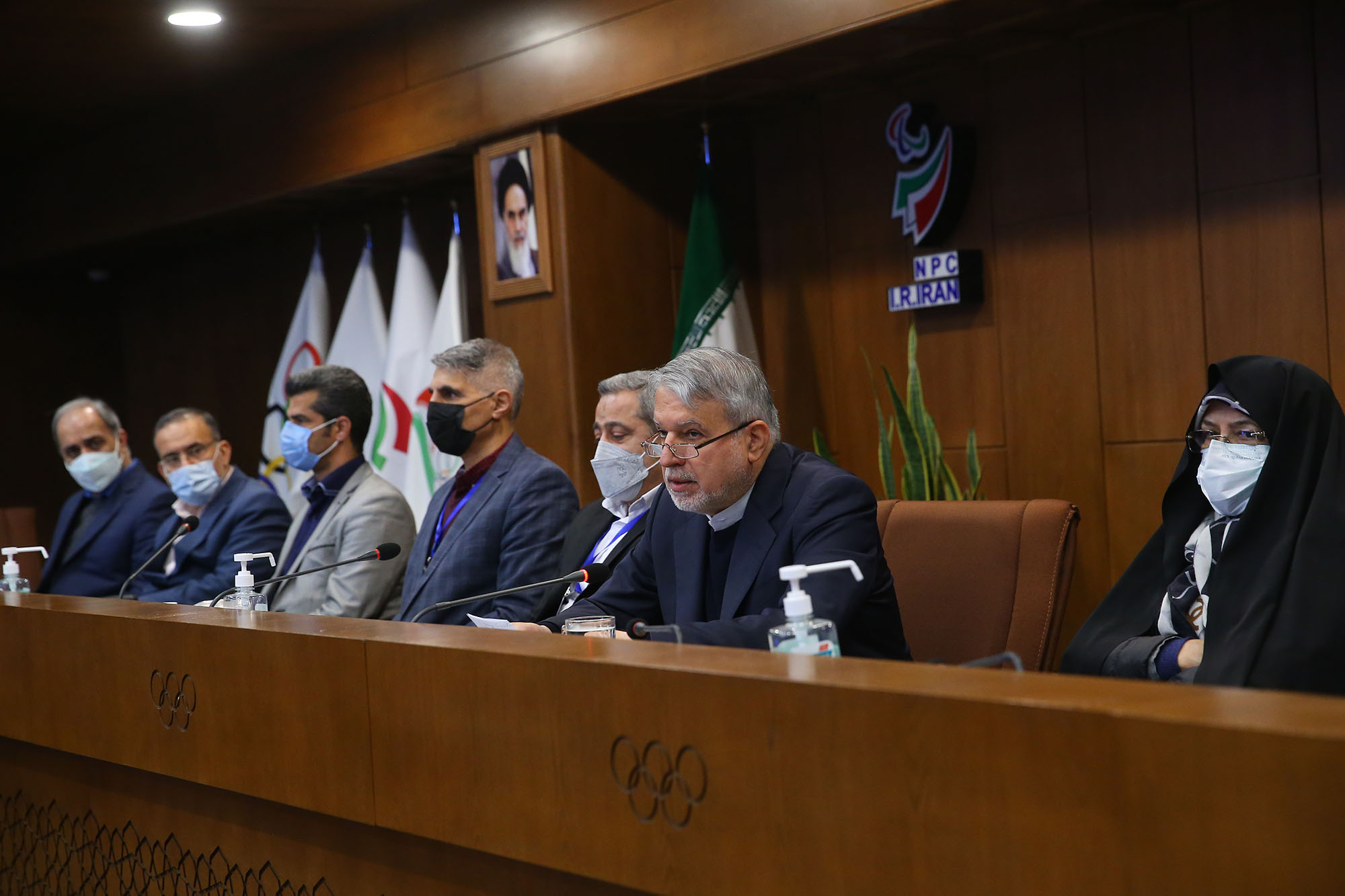 مراسم افتتاحیه همایش آکادمی ملی المپیک 10