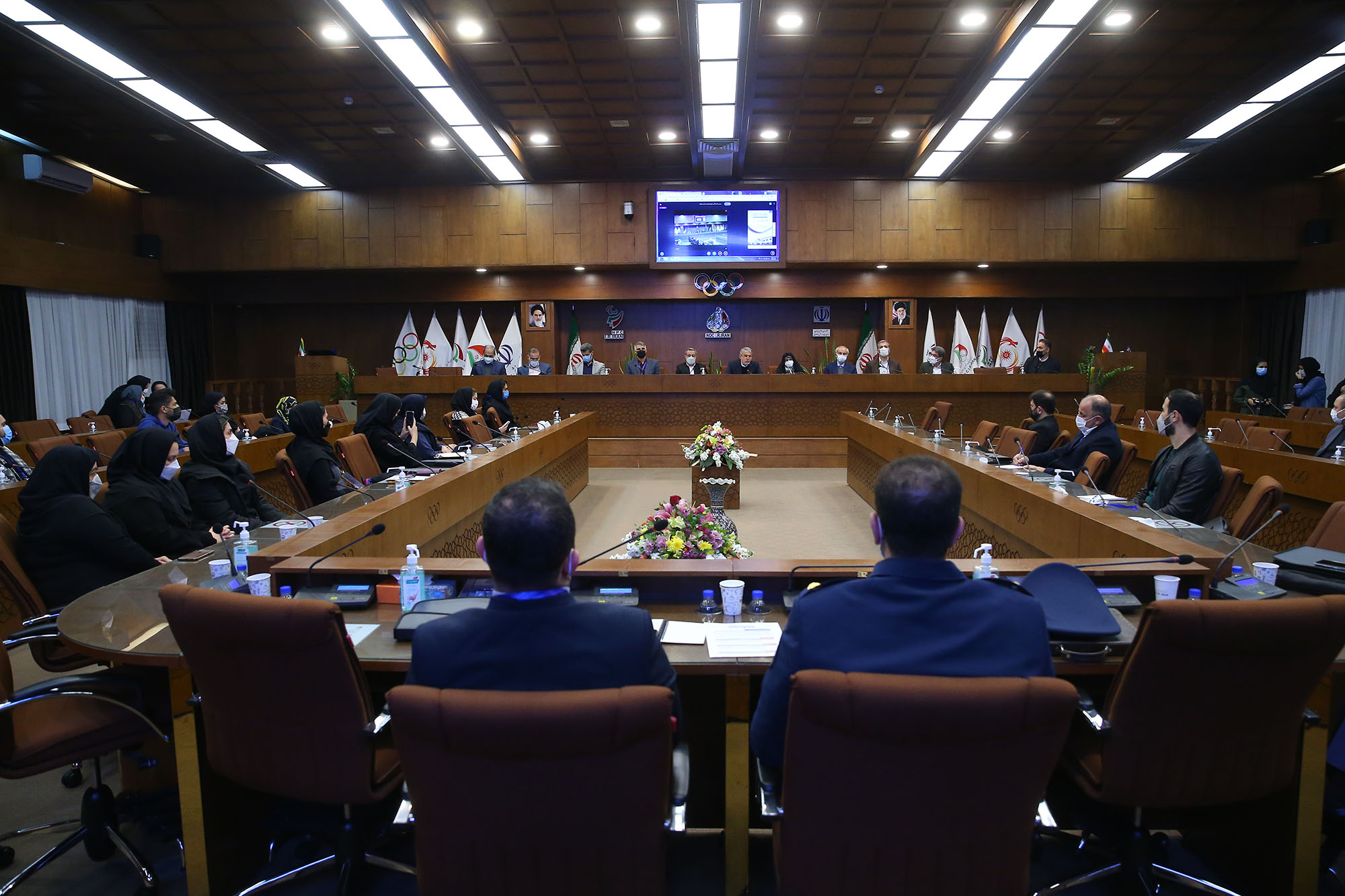 مراسم افتتاحیه همایش آکادمی ملی المپیک 11