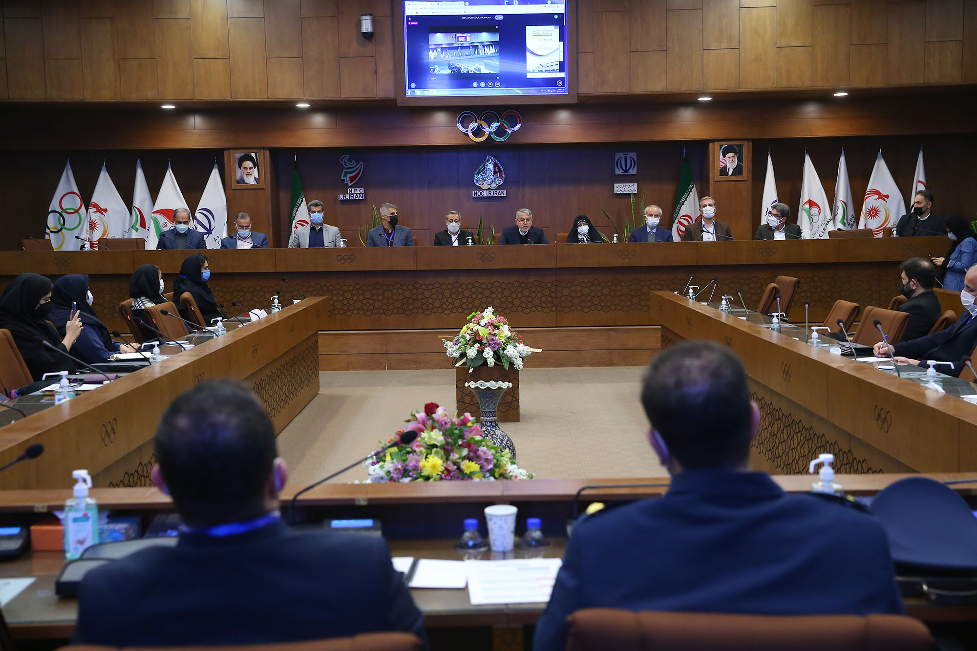 مراسم افتتاحیه همایش آکادمی ملی المپیک 12