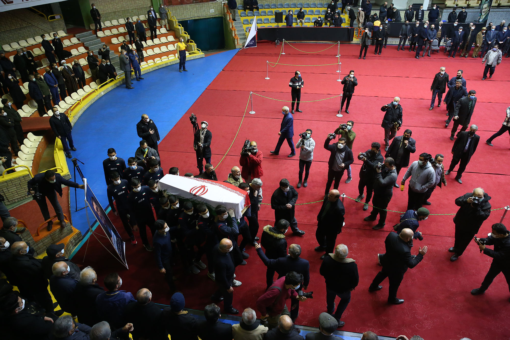 مراسم تشییع و بزرگداشت مرحوم یزدانی خرم 5