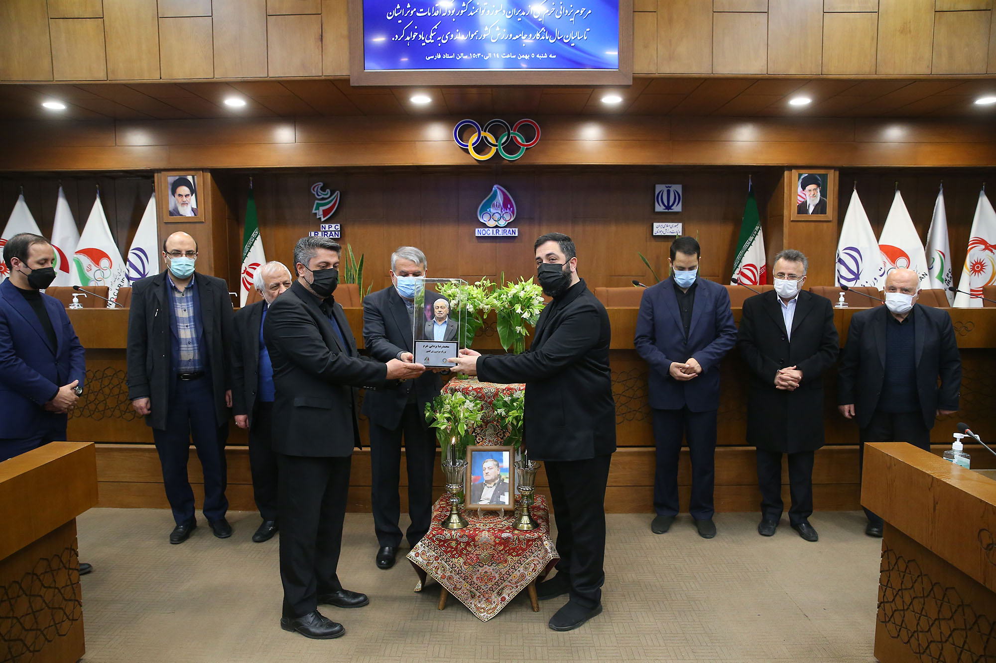 مراسم تشییع و بزرگداشت مرحوم یزدانی خرم 30