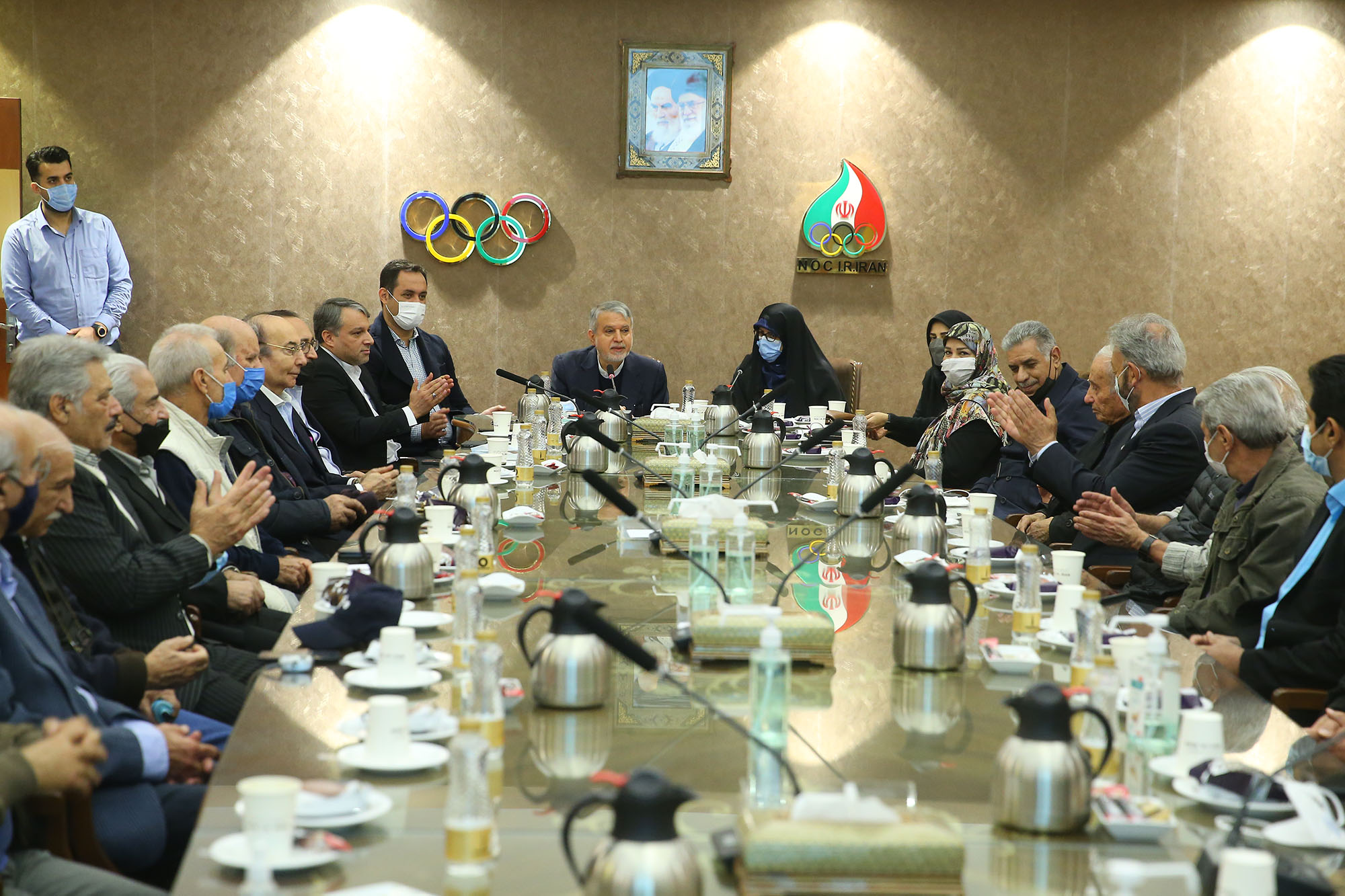 تقدیر از پیشکسوتان تنیس ورزش کشور 6