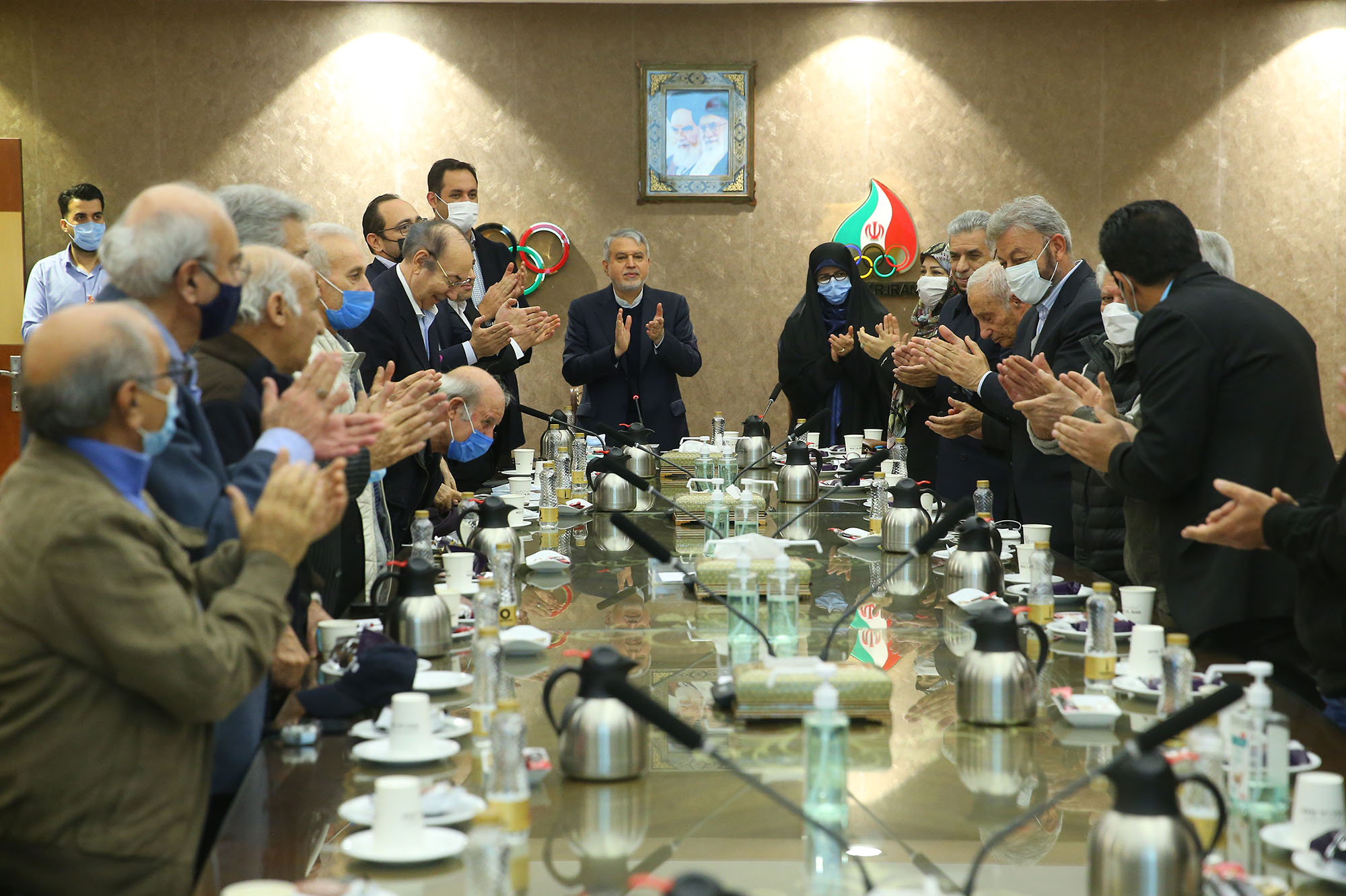 تقدیر از پیشکسوتان تنیس ورزش کشور 7