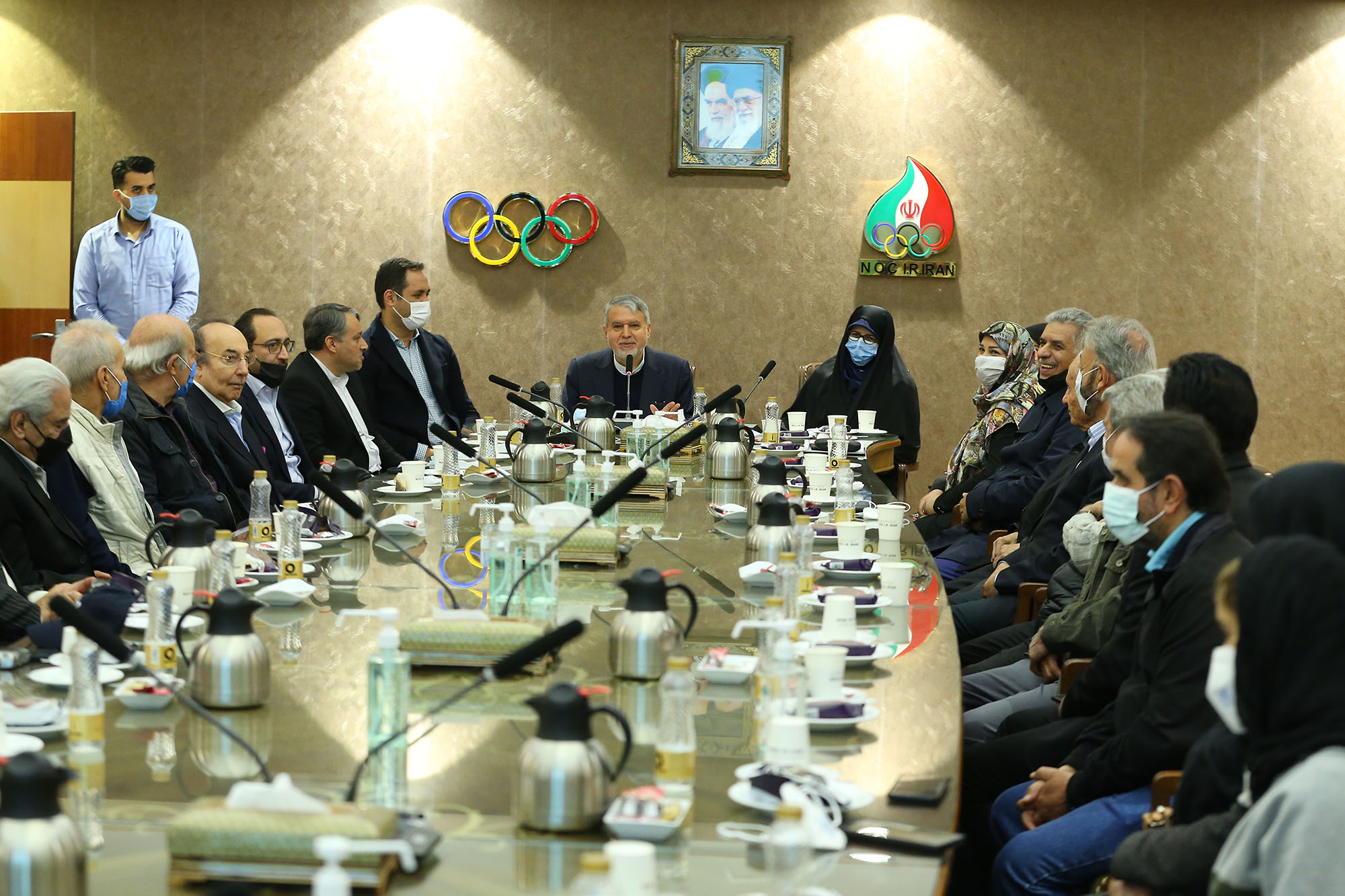 تقدیر از پیشکسوتان تنیس ورزش کشور 10