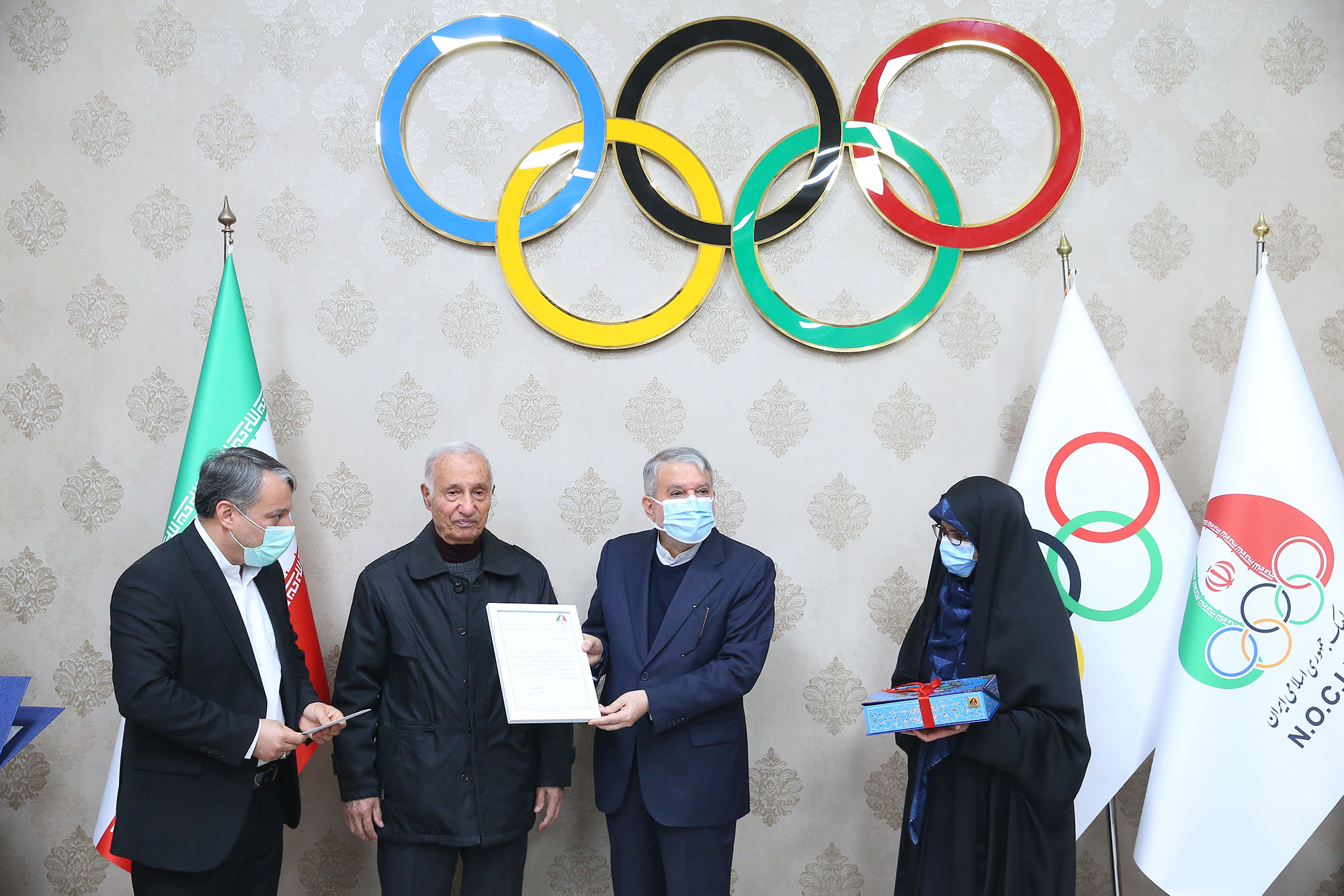 تقدیر از پیشکسوتان تنیس ورزش کشور 17