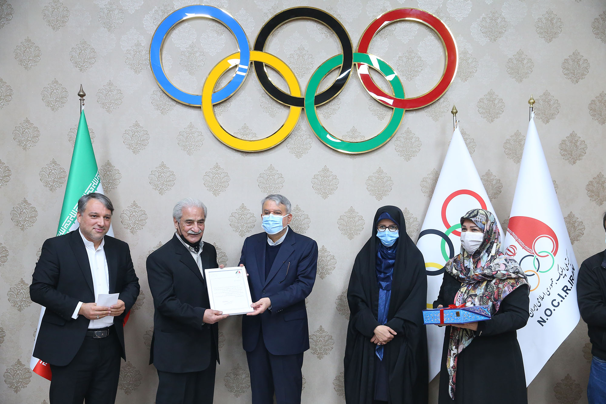 تقدیر از پیشکسوتان تنیس ورزش کشور 22