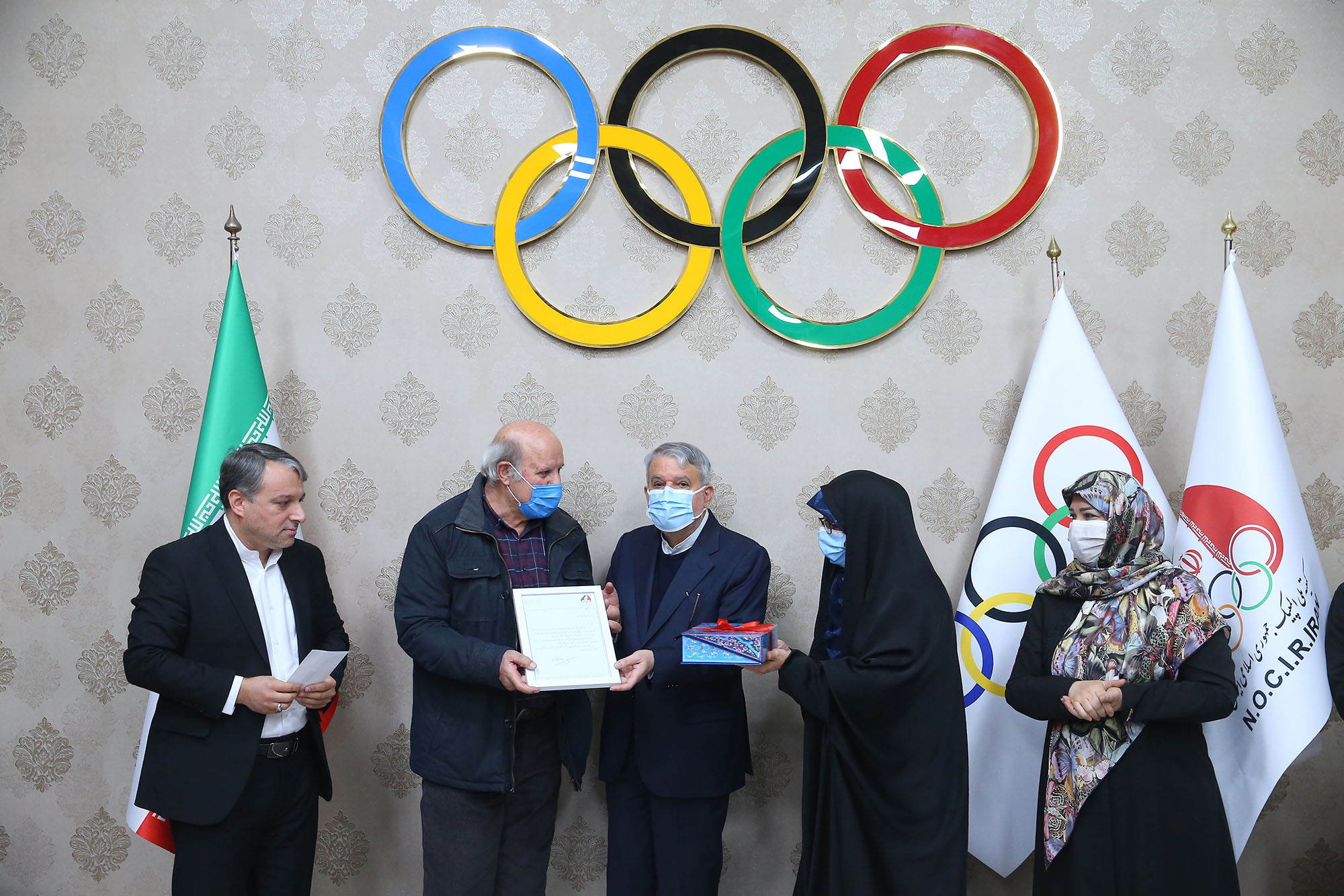 تقدیر از پیشکسوتان تنیس ورزش کشور 23