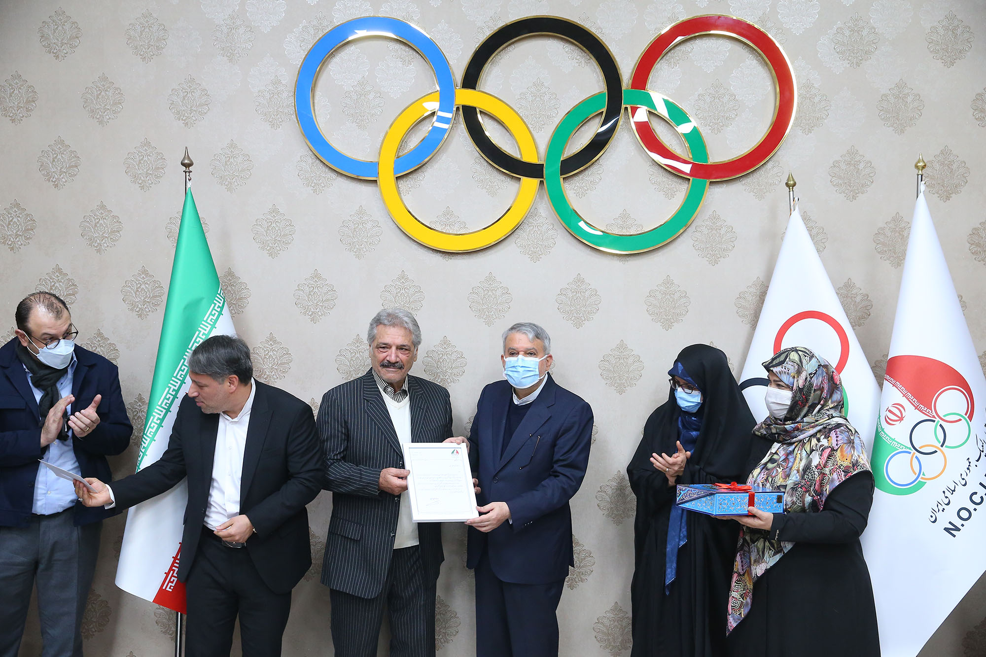 تقدیر از پیشکسوتان تنیس ورزش کشور 24