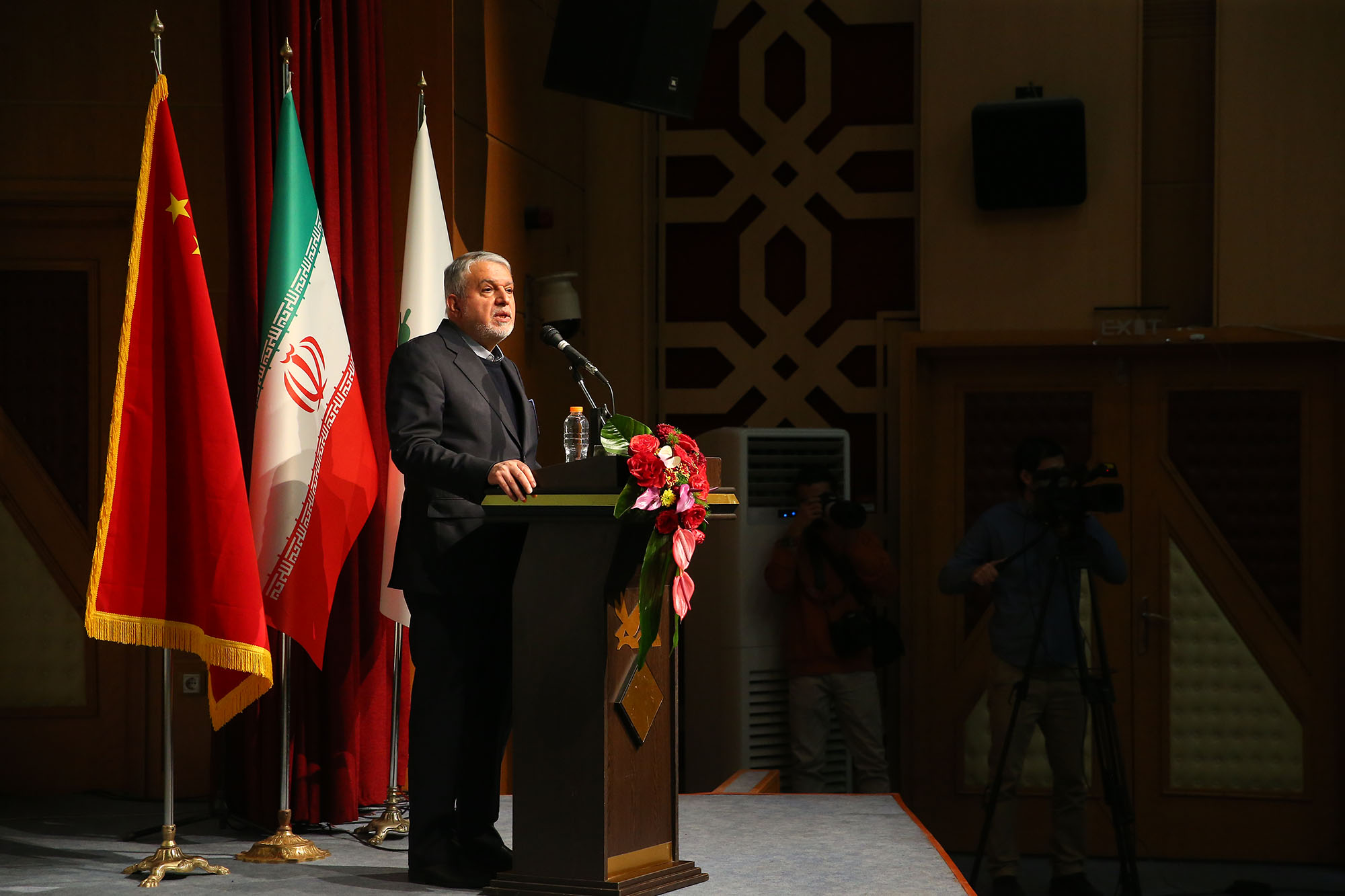 مراسم افتتاحیه نمایشگاه نقاشی بمناسبت المپیک زمستانی چین 7