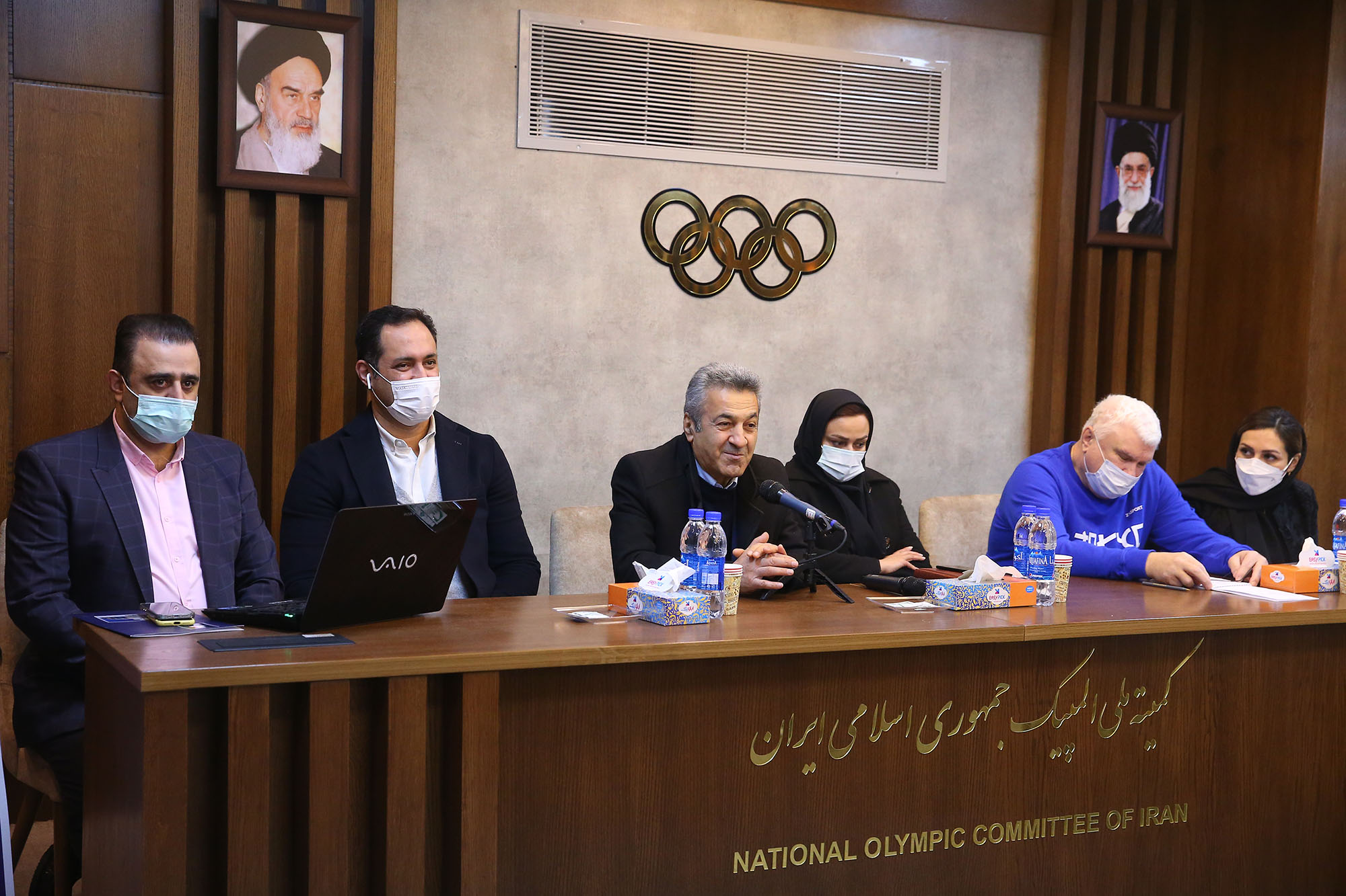 مراسم افتتاح دوره شمشیربازی المپیک سولیداریتی 5