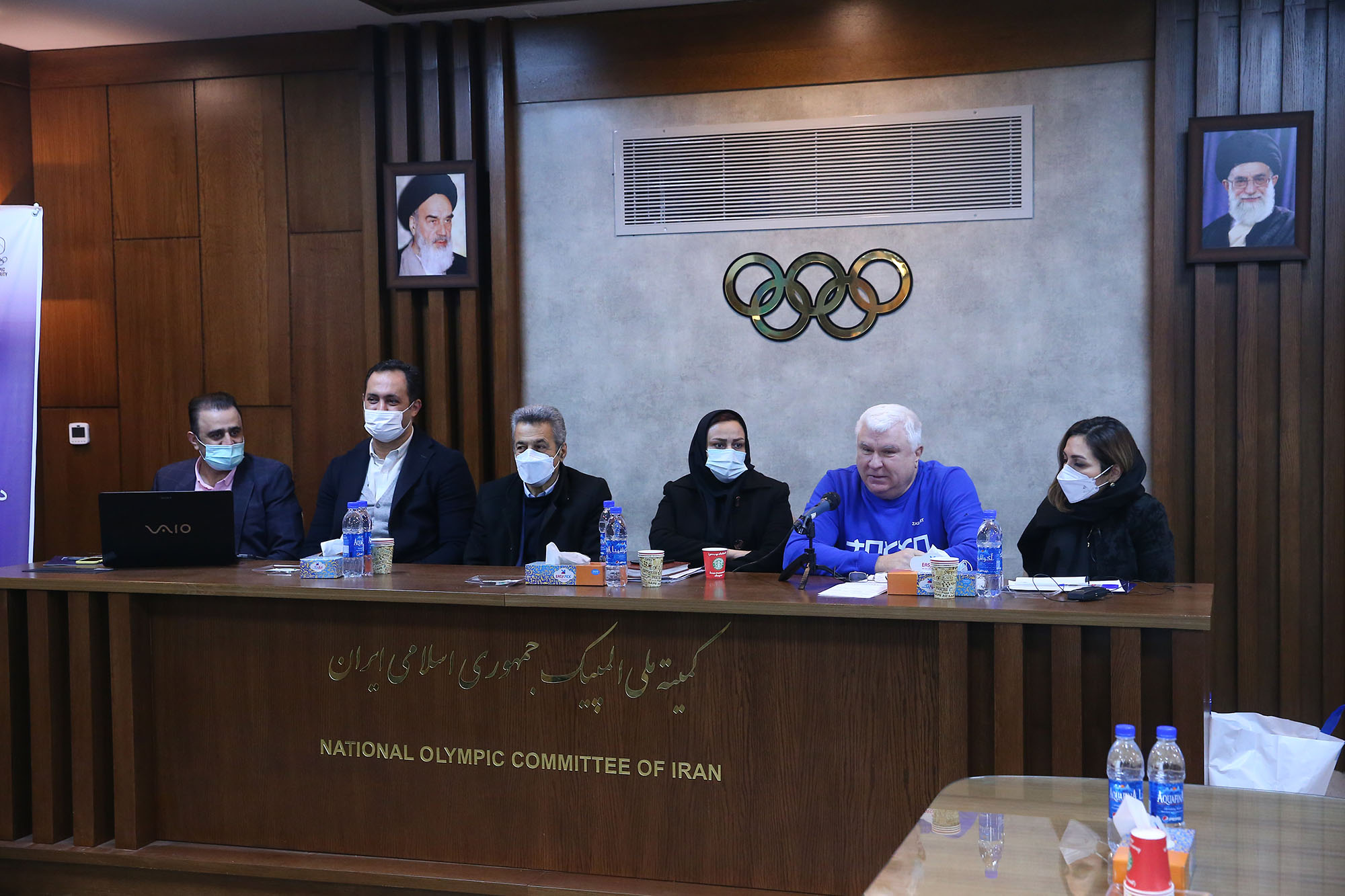 مراسم افتتاح دوره شمشیربازی المپیک سولیداریتی 8