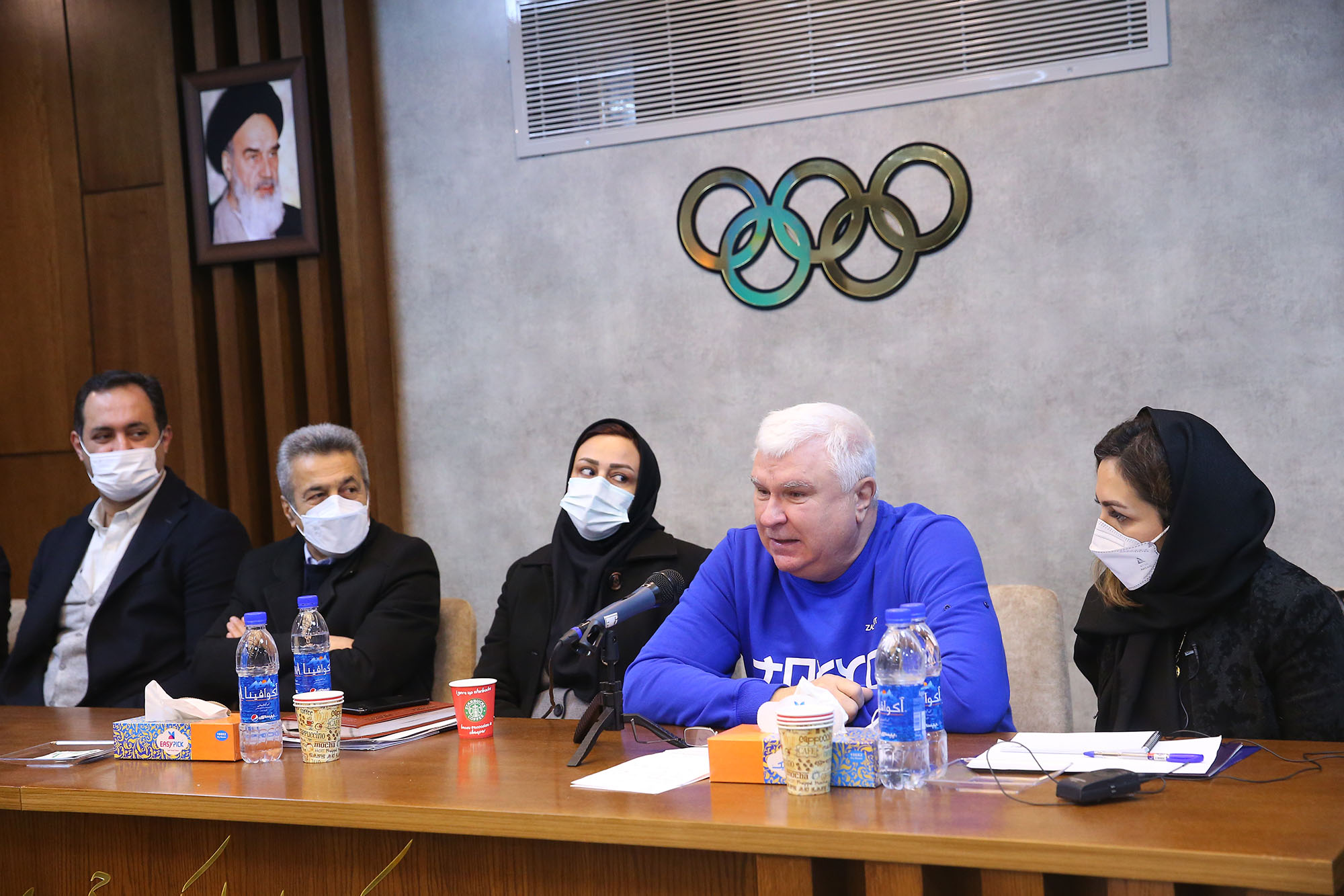 مراسم افتتاح دوره شمشیربازی المپیک سولیداریتی 9