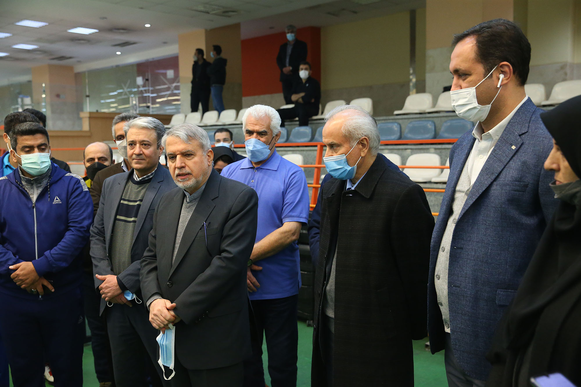 بازدید ریاست کمیته ملی المپیک از فدراسیون های تیراندازی و کشتی  5