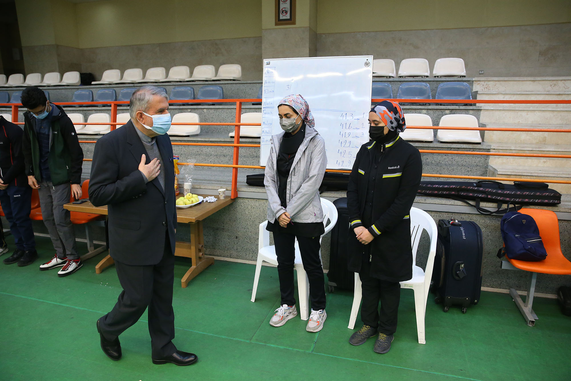 بازدید ریاست کمیته ملی المپیک از فدراسیون های تیراندازی و کشتی  7