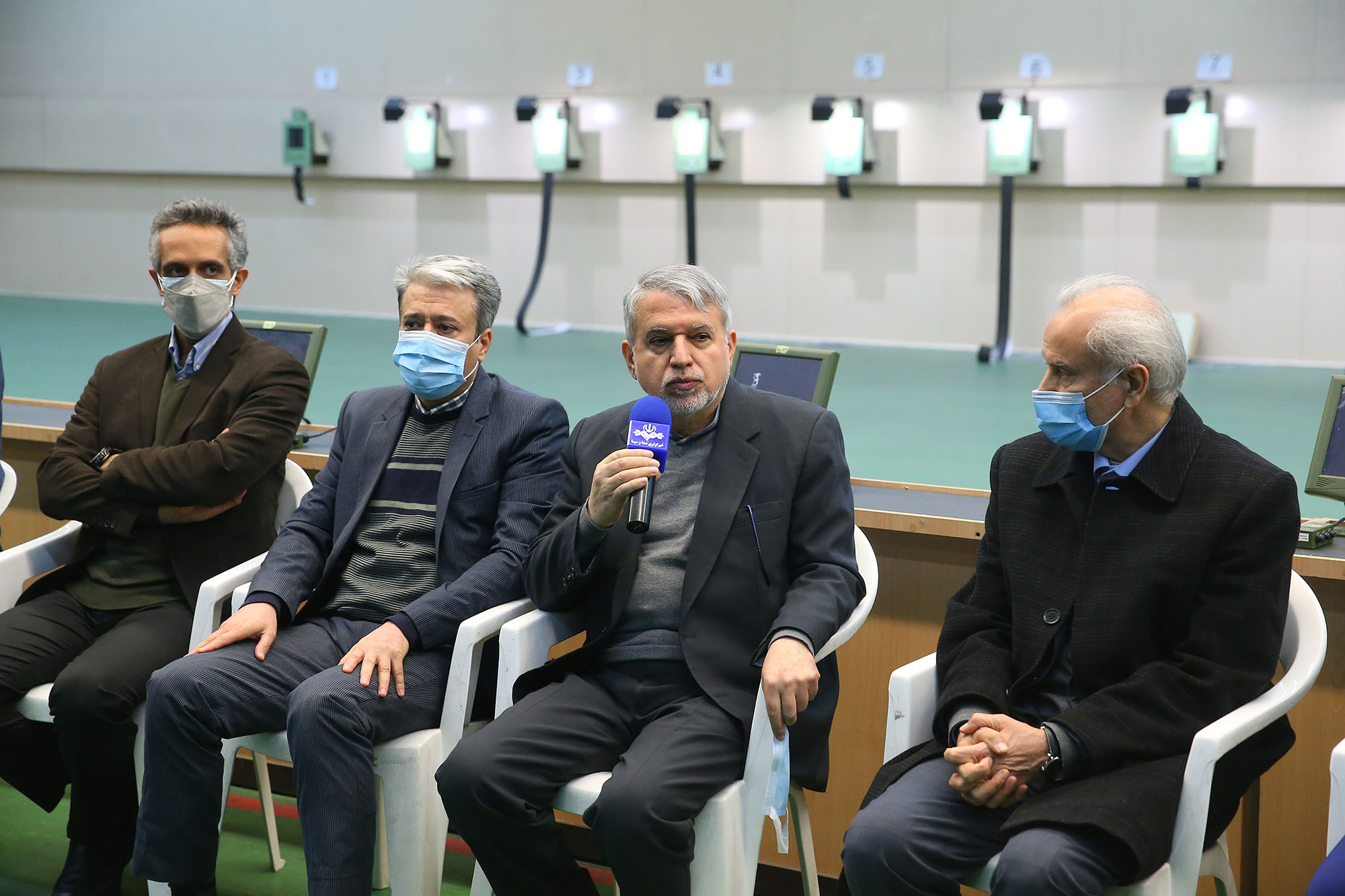 بازدید ریاست کمیته ملی المپیک از فدراسیون های تیراندازی و کشتی  10