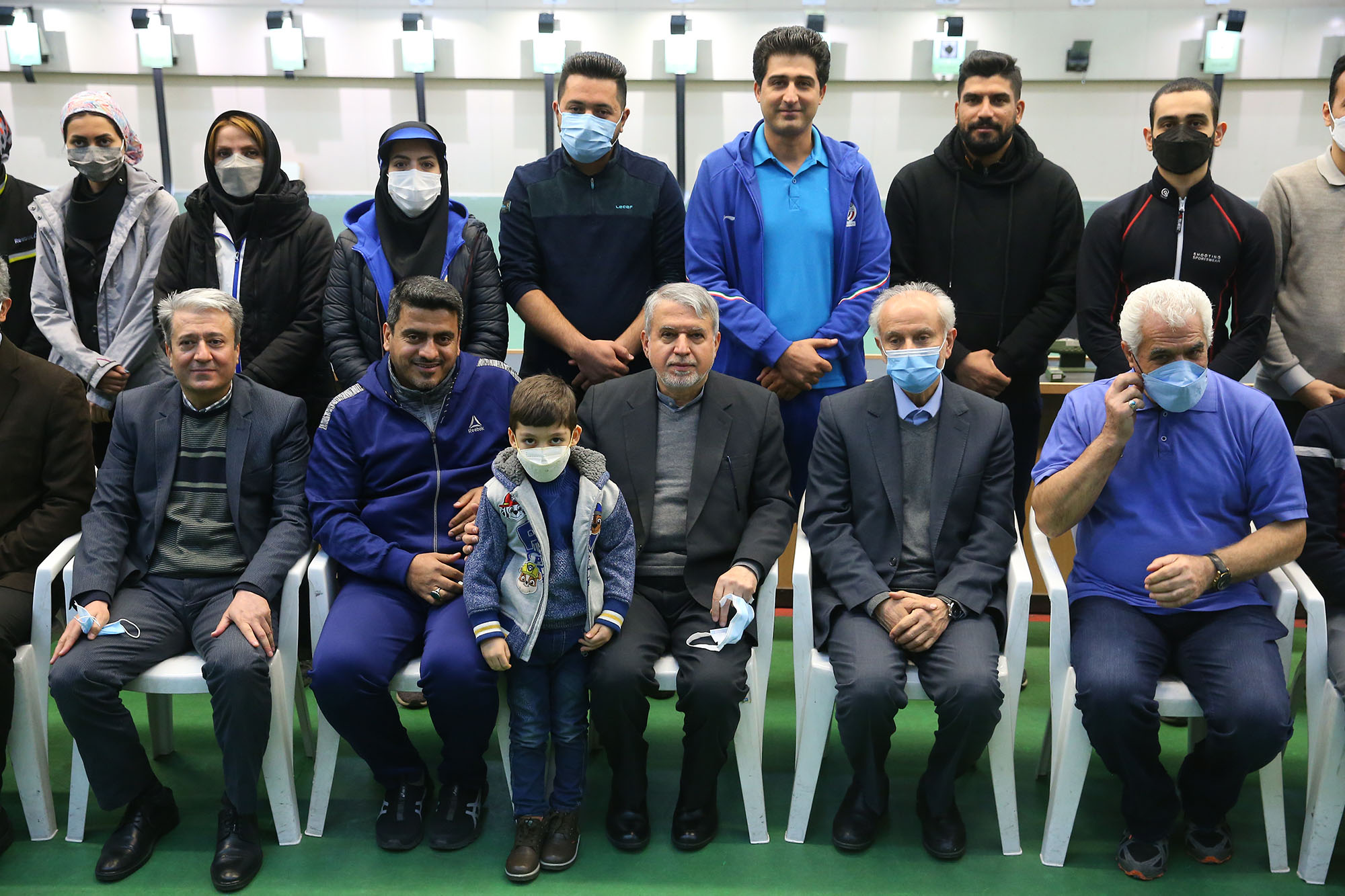 بازدید ریاست کمیته ملی المپیک از فدراسیون های تیراندازی و کشتی  11