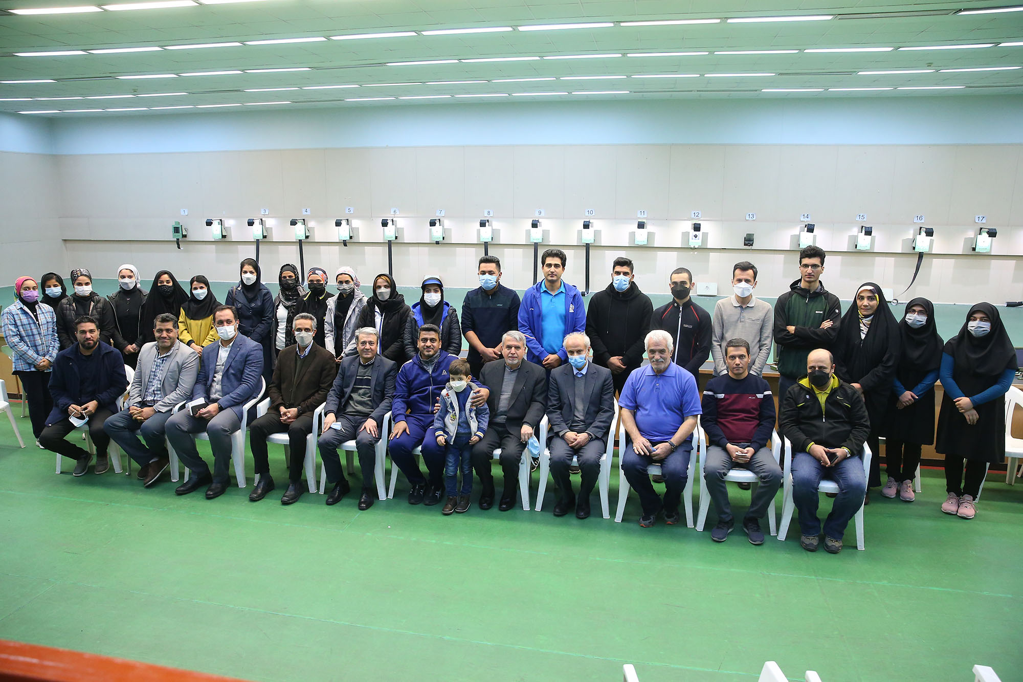 بازدید ریاست کمیته ملی المپیک از فدراسیون های تیراندازی و کشتی  12