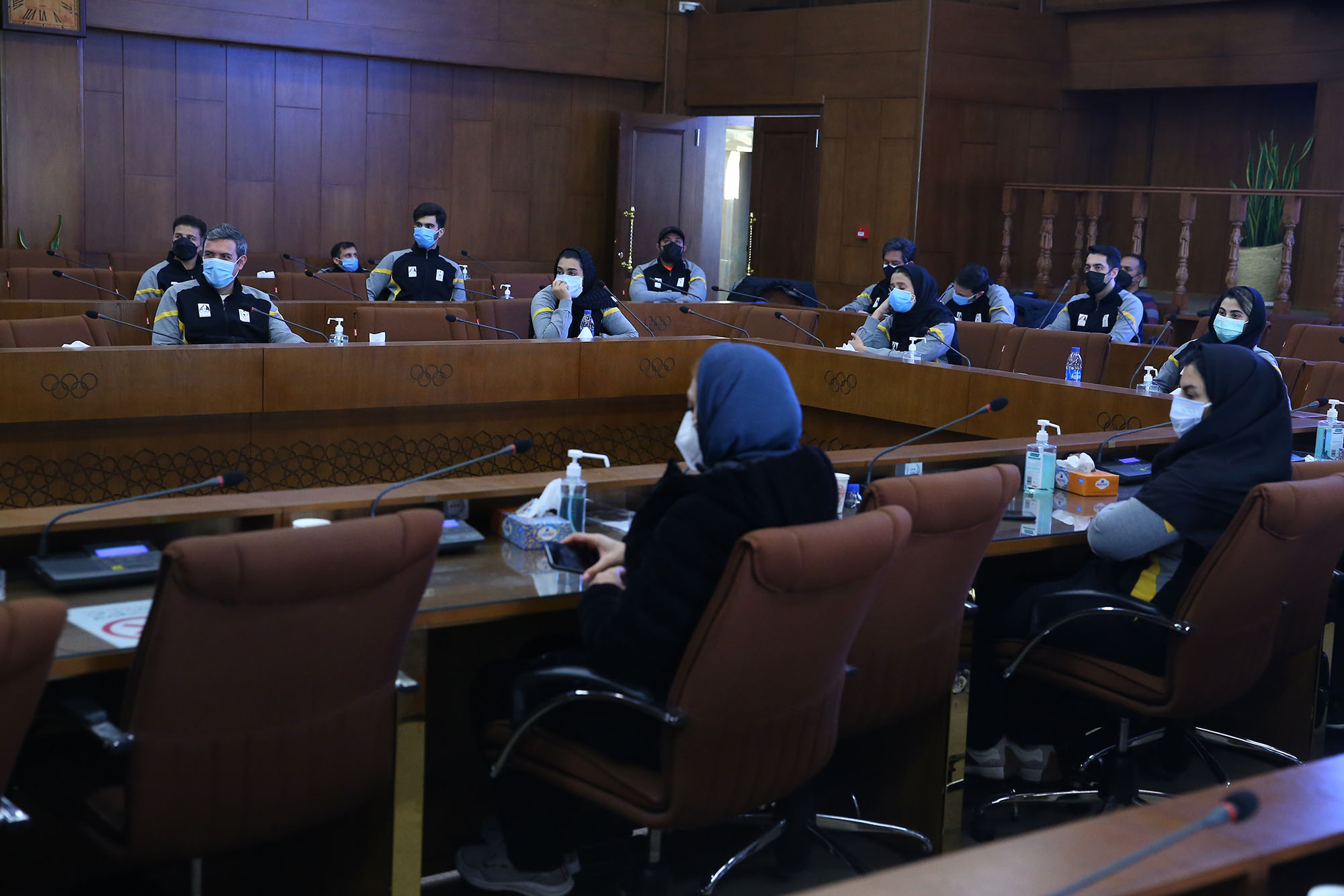 مراسم اختتامیه دوره همبستگی المپیک شمشیربازی 2