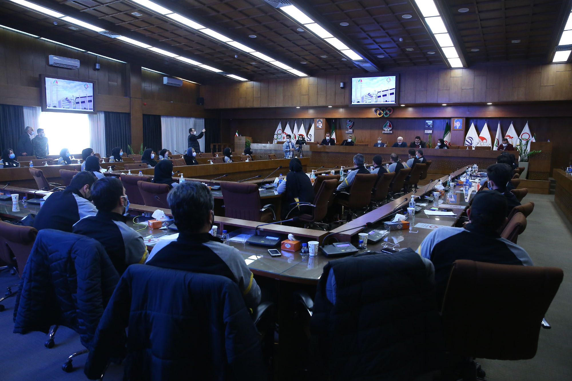 مراسم اختتامیه دوره همبستگی المپیک شمشیربازی 4