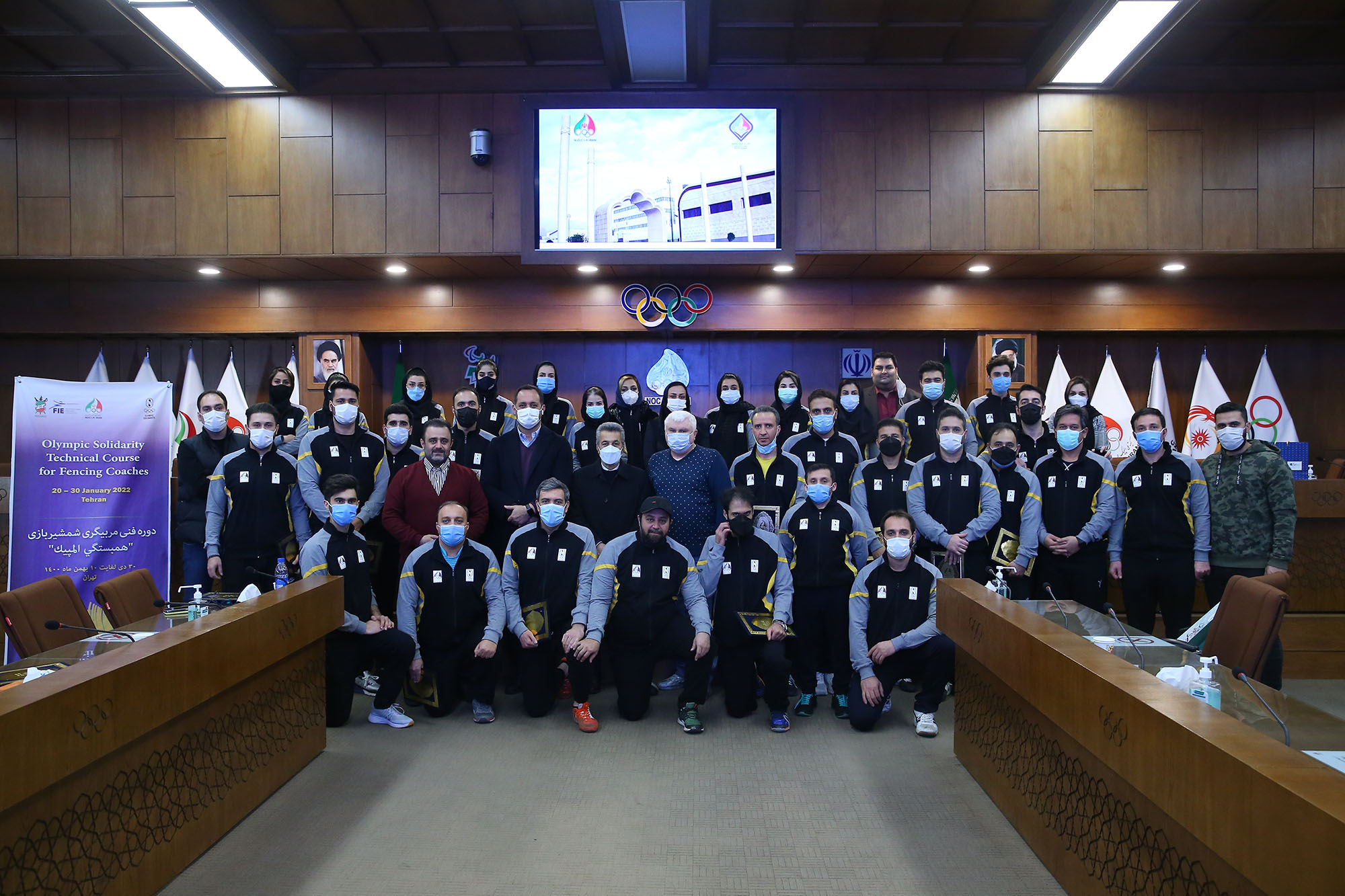 مراسم اختتامیه دوره همبستگی المپیک شمشیربازی 16