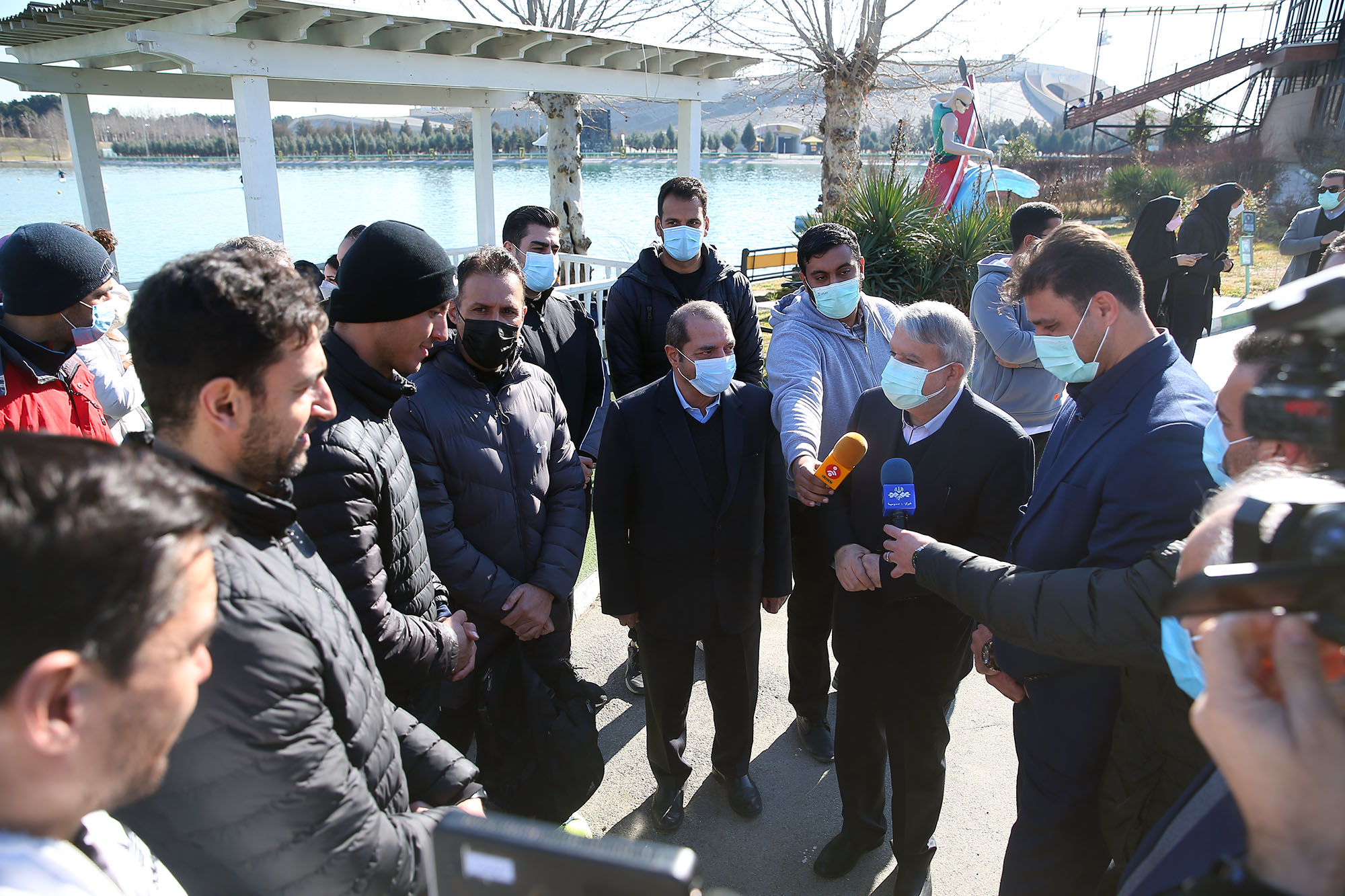 بازدید از اردو تیم ملی قایقرانی و تیروکمان 1