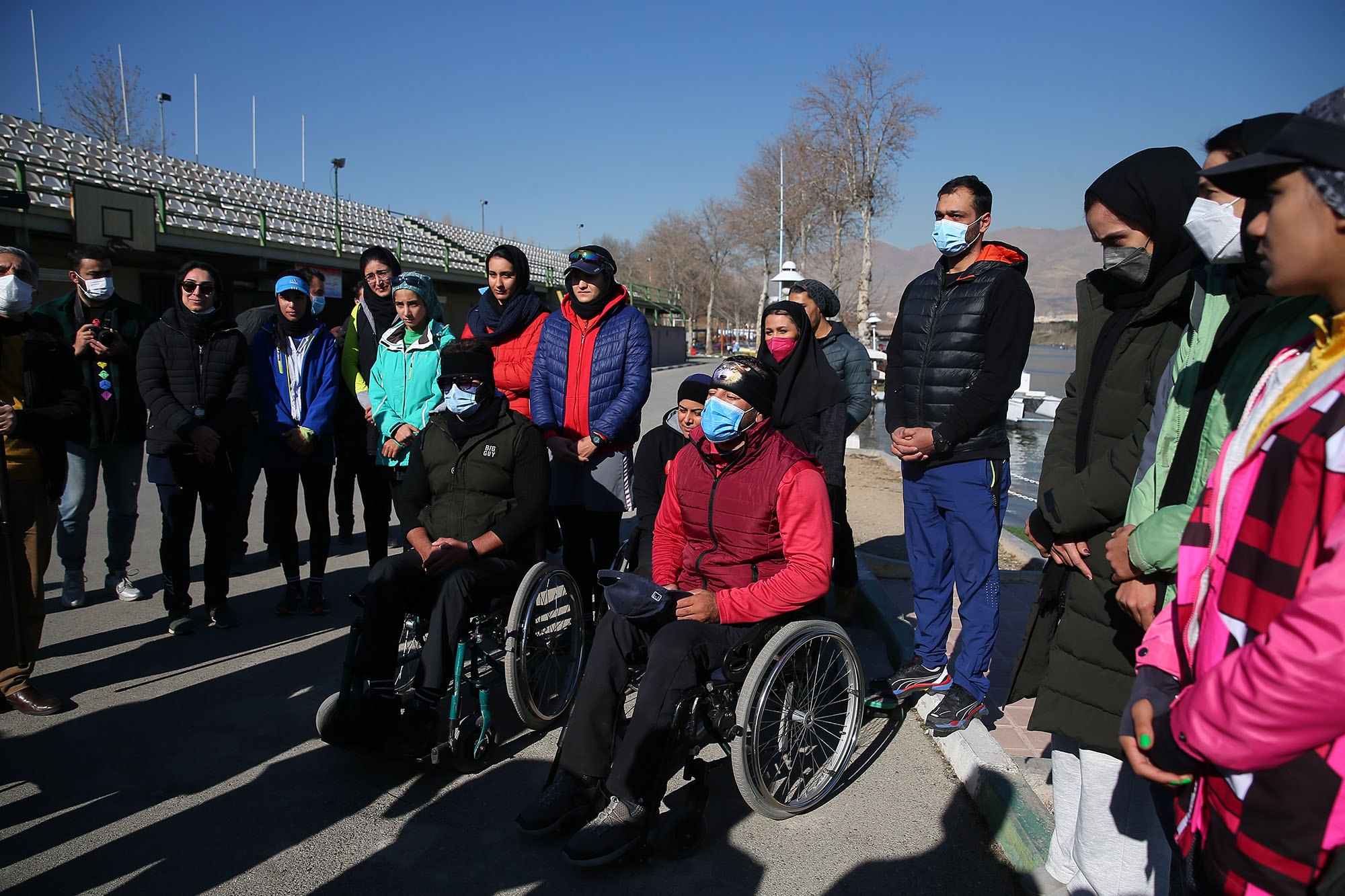 بازدید از اردو تیم ملی قایقرانی و تیروکمان 7