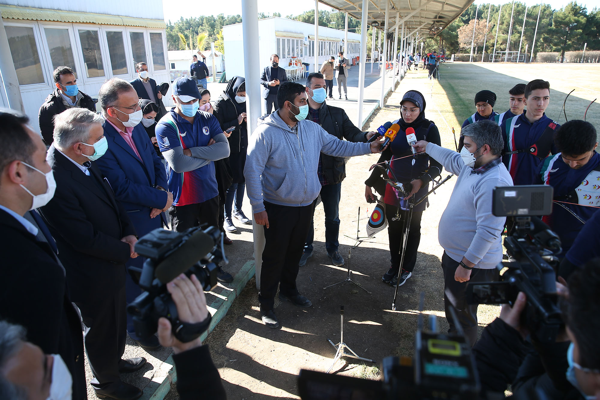 بازدید از اردو تیم ملی قایقرانی و تیروکمان 10