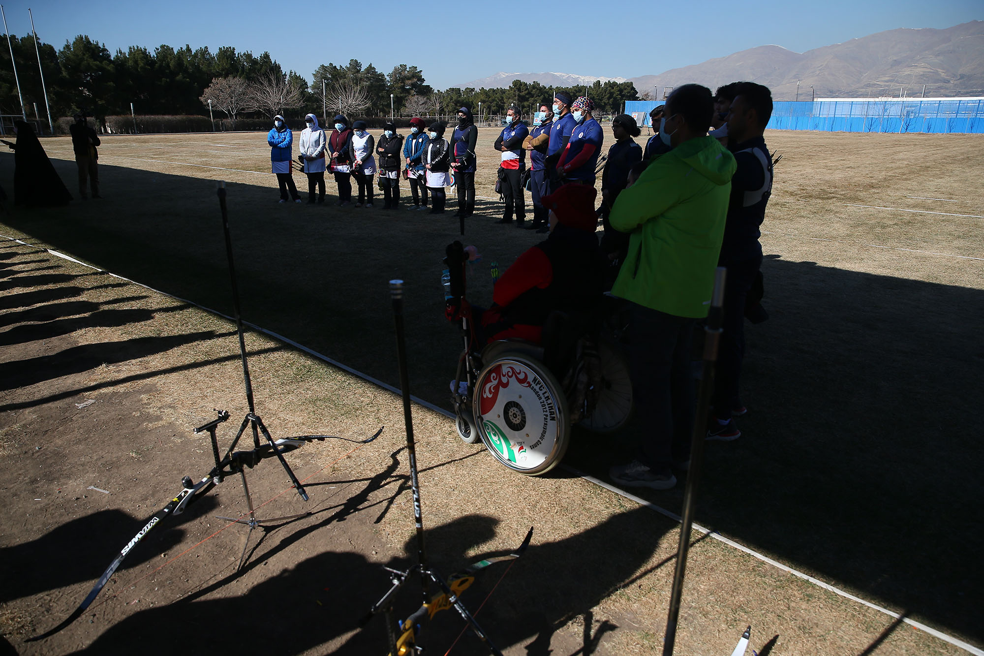 بازدید از اردو تیم ملی قایقرانی و تیروکمان 12