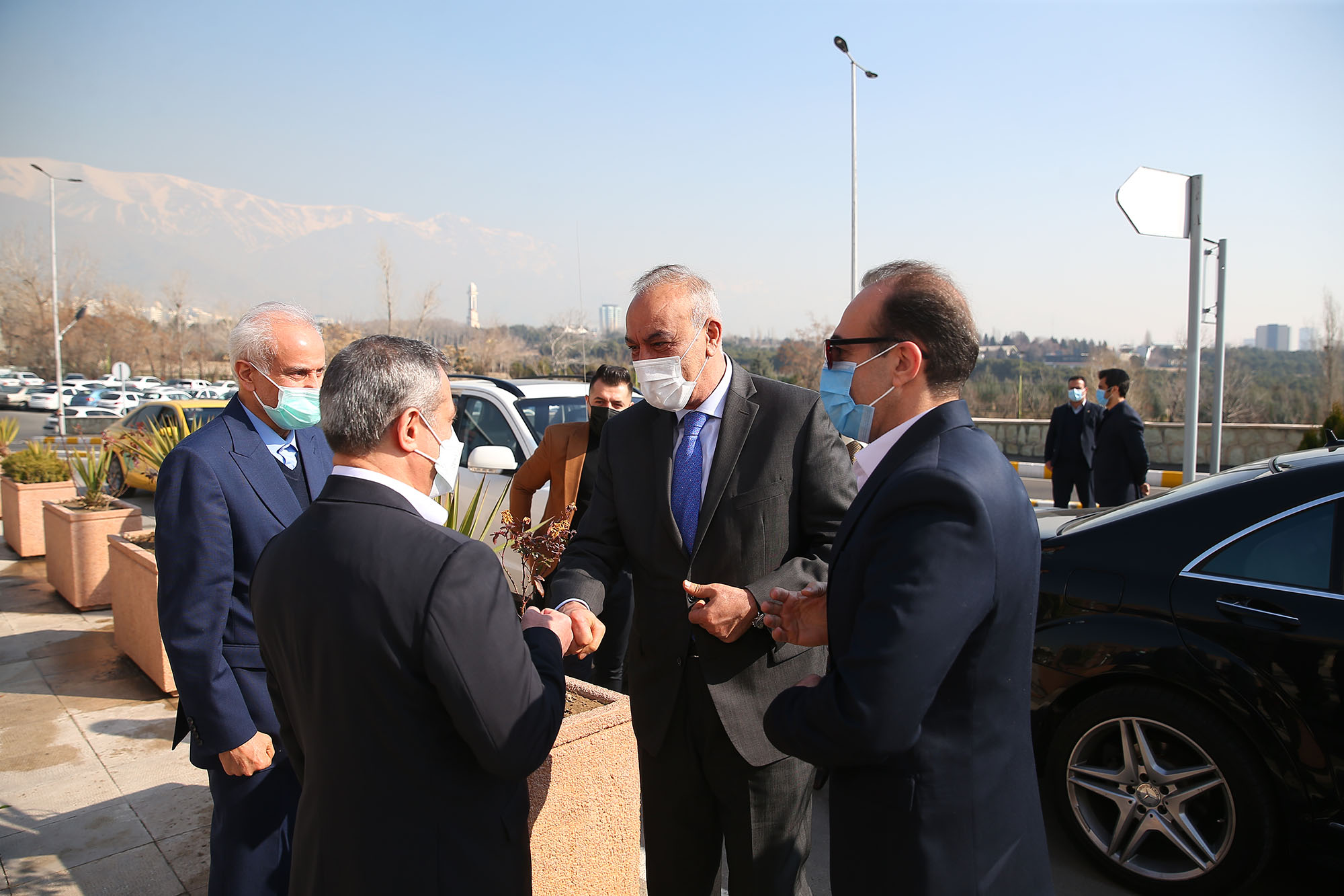 دیدارهای ریاست کمیته ملی المپیک در کشور عراق 1