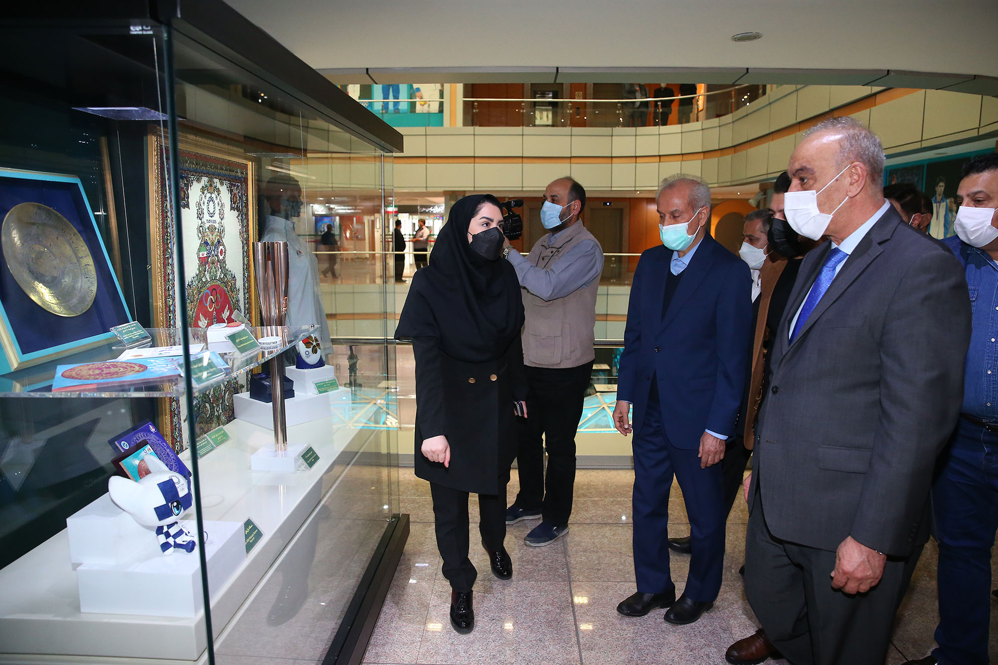 دیدارهای ریاست کمیته ملی المپیک در کشور عراق 8