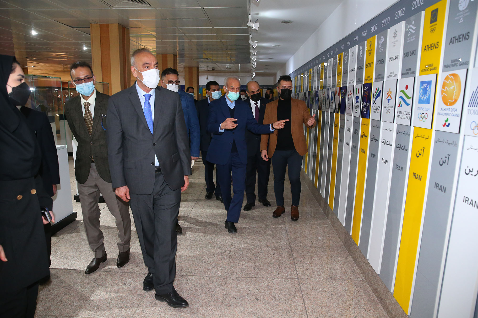 دیدارهای ریاست کمیته ملی المپیک در کشور عراق 13