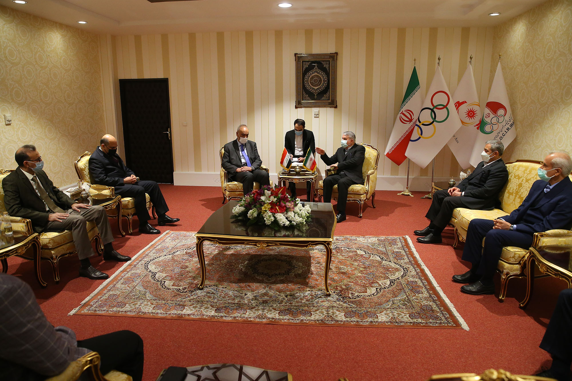 دیدارهای ریاست کمیته ملی المپیک در کشور عراق 15