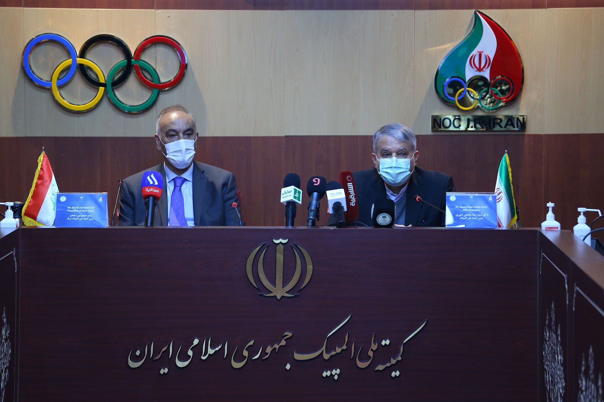 دیدارهای ریاست کمیته ملی المپیک در کشور عراق 29