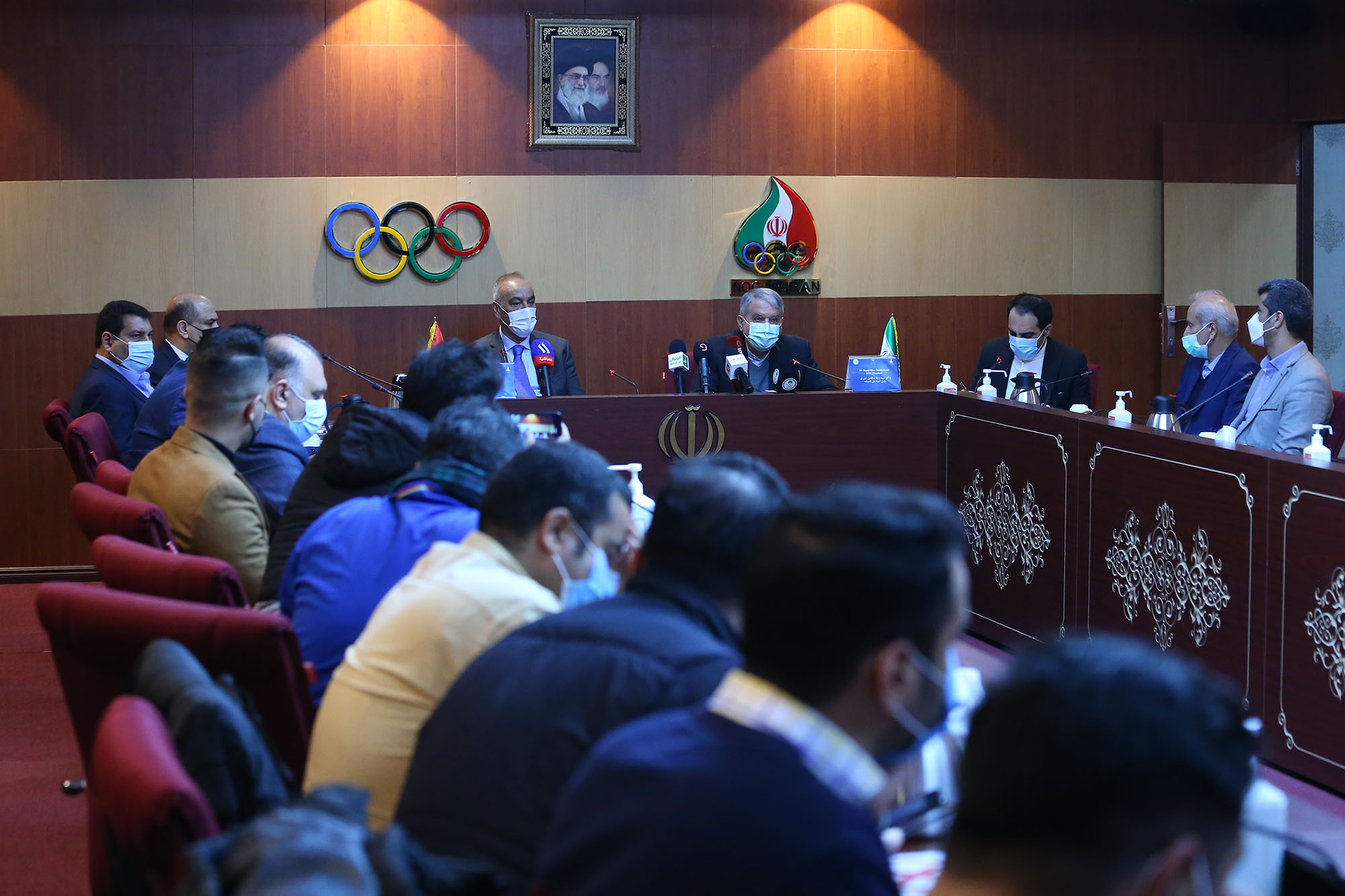 دیدارهای ریاست کمیته ملی المپیک در کشور عراق 32