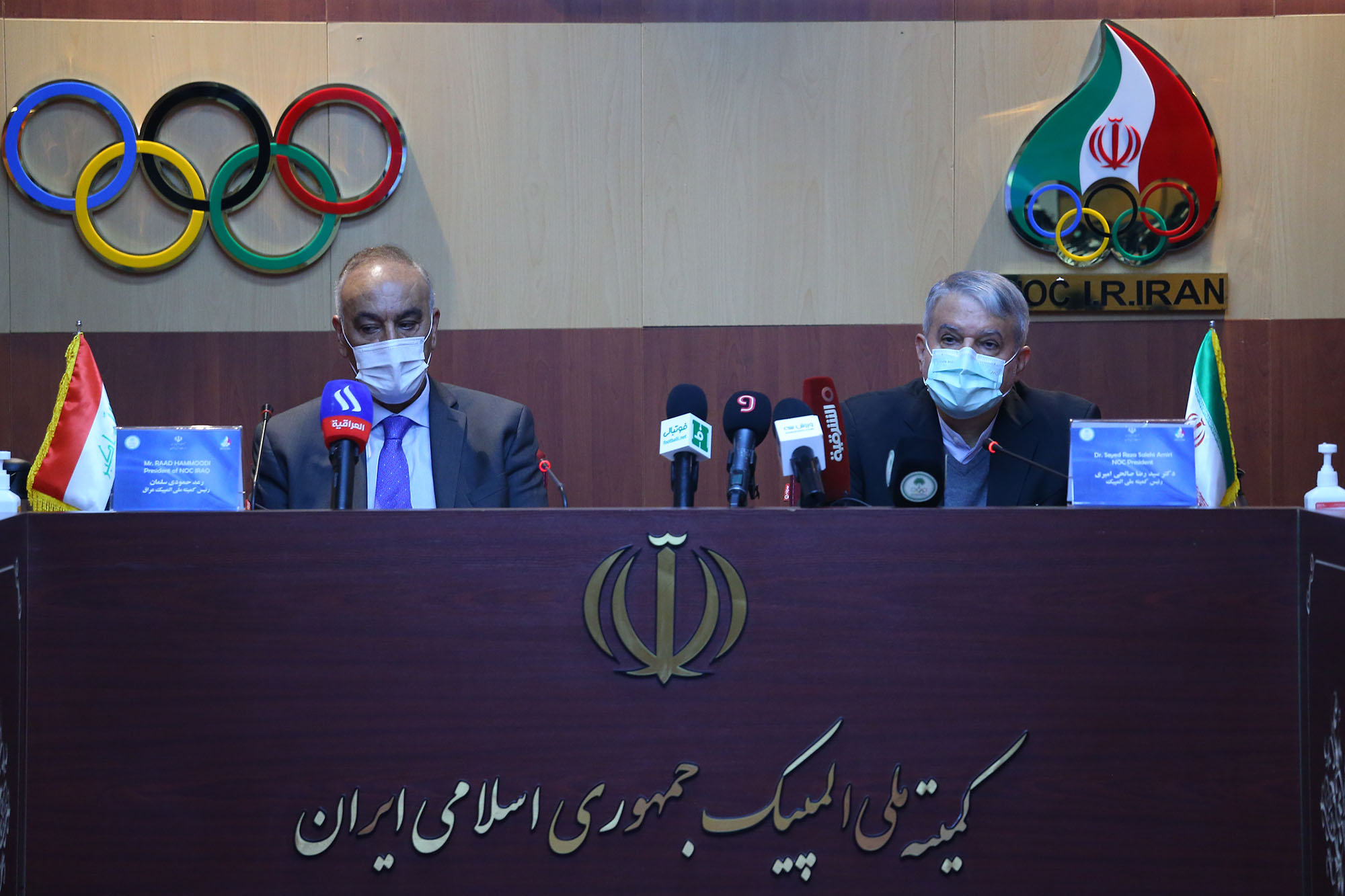 دیدارهای ریاست کمیته ملی المپیک در کشور عراق 37