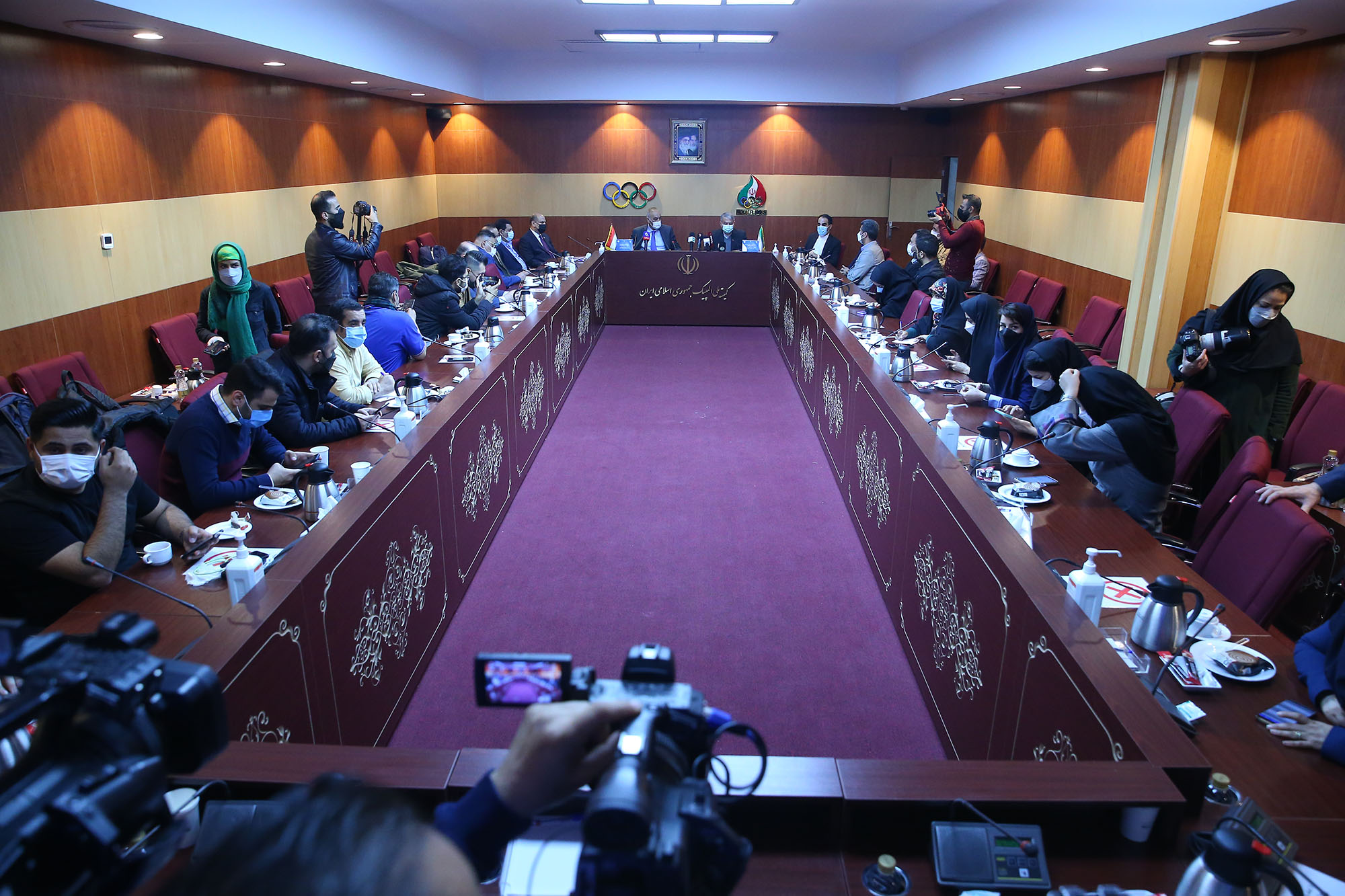 دیدارهای ریاست کمیته ملی المپیک در کشور عراق 38