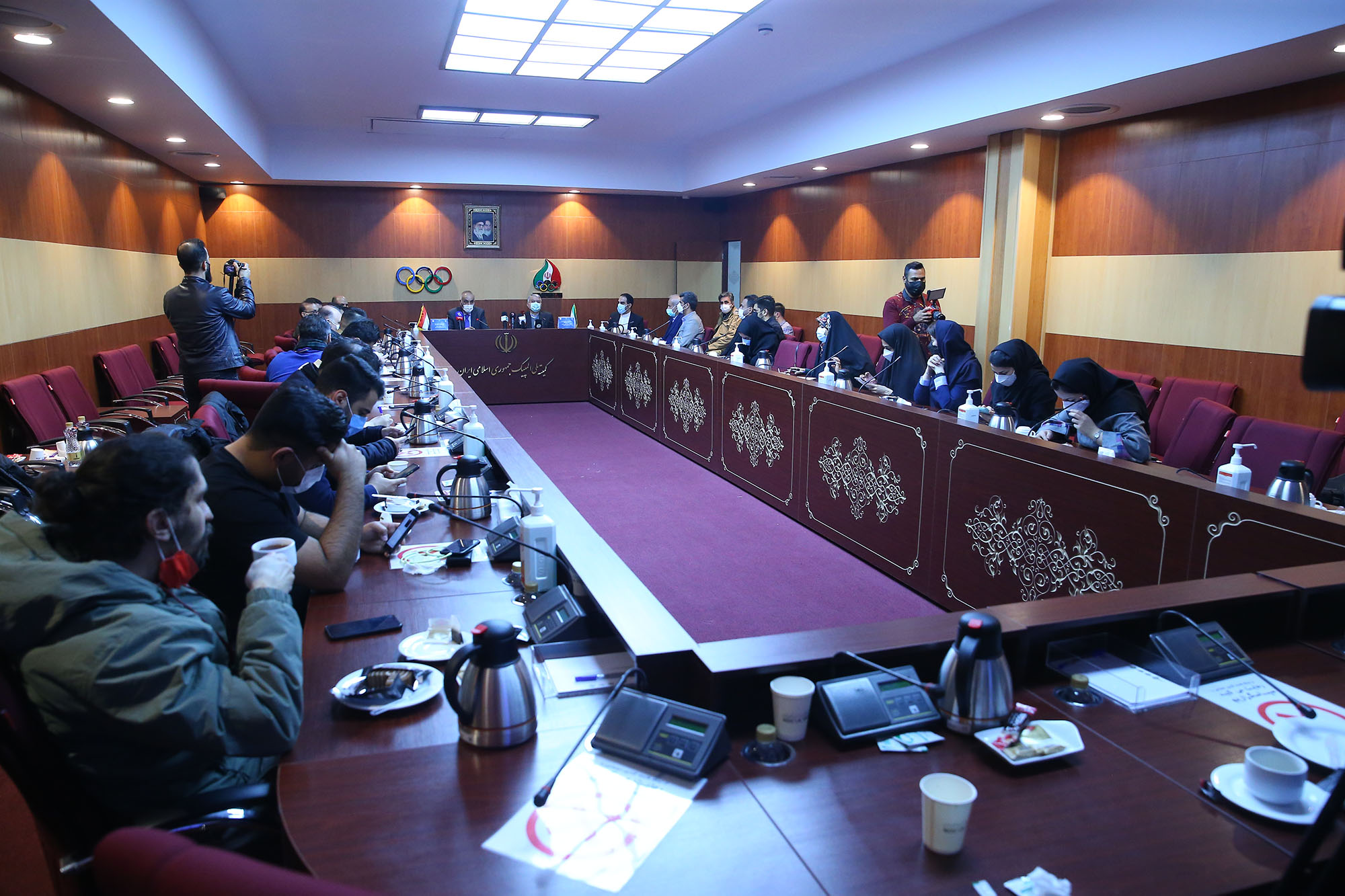 دیدارهای ریاست کمیته ملی المپیک در کشور عراق 39