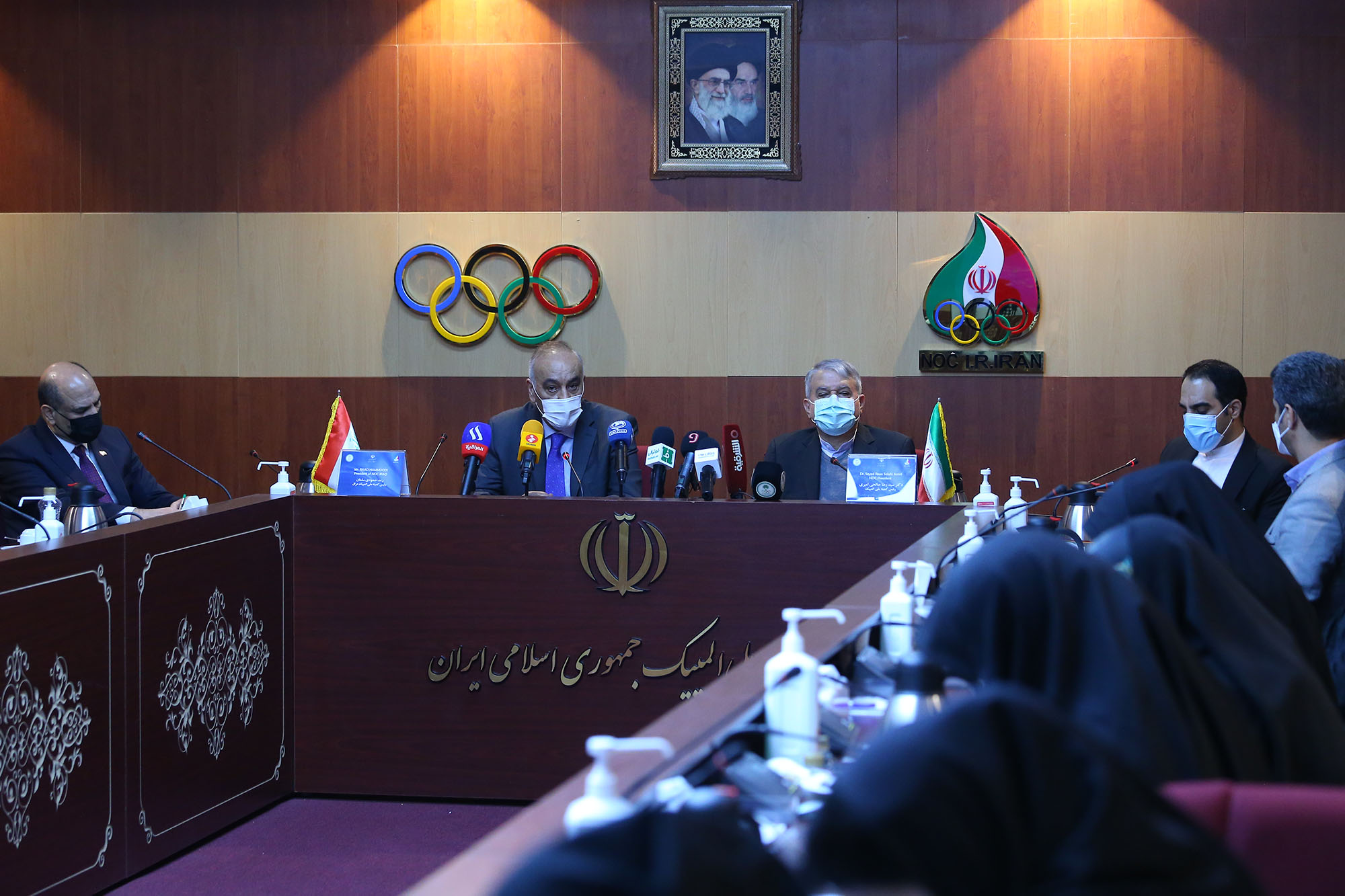 دیدارهای ریاست کمیته ملی المپیک در کشور عراق 40