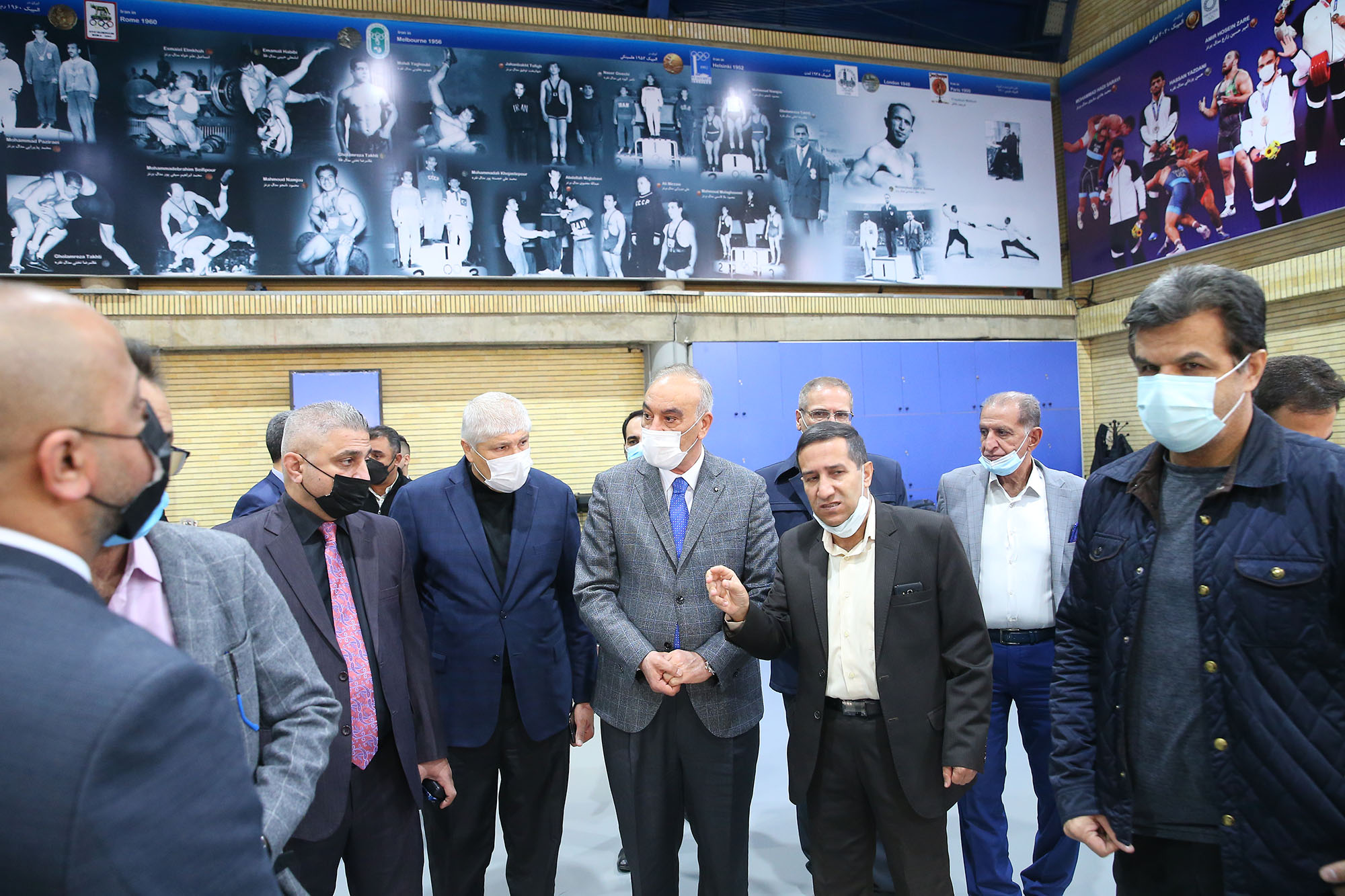 دیدارهای ریاست کمیته ملی المپیک در کشور عراق 52