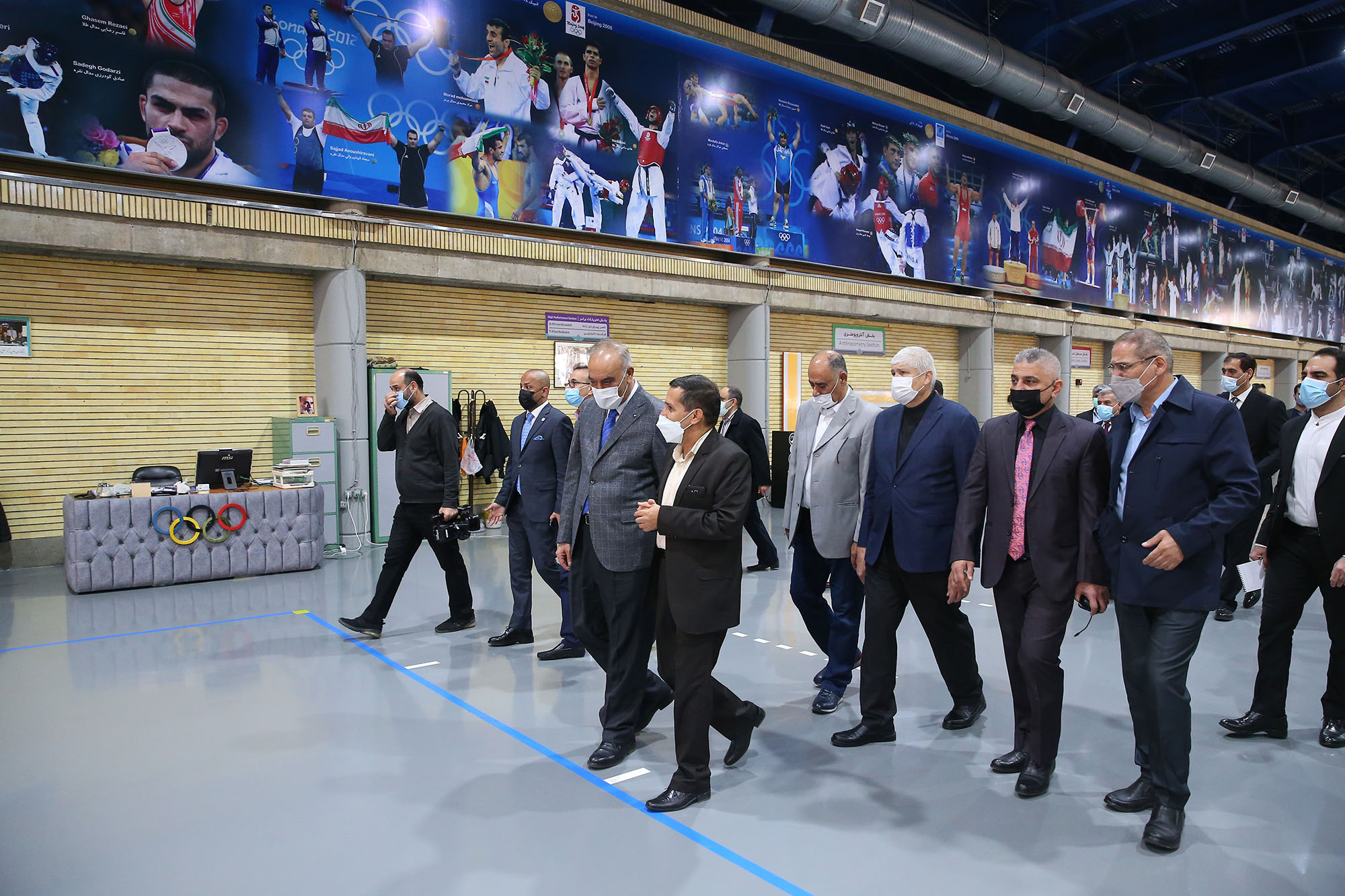 دیدارهای ریاست کمیته ملی المپیک در کشور عراق 54