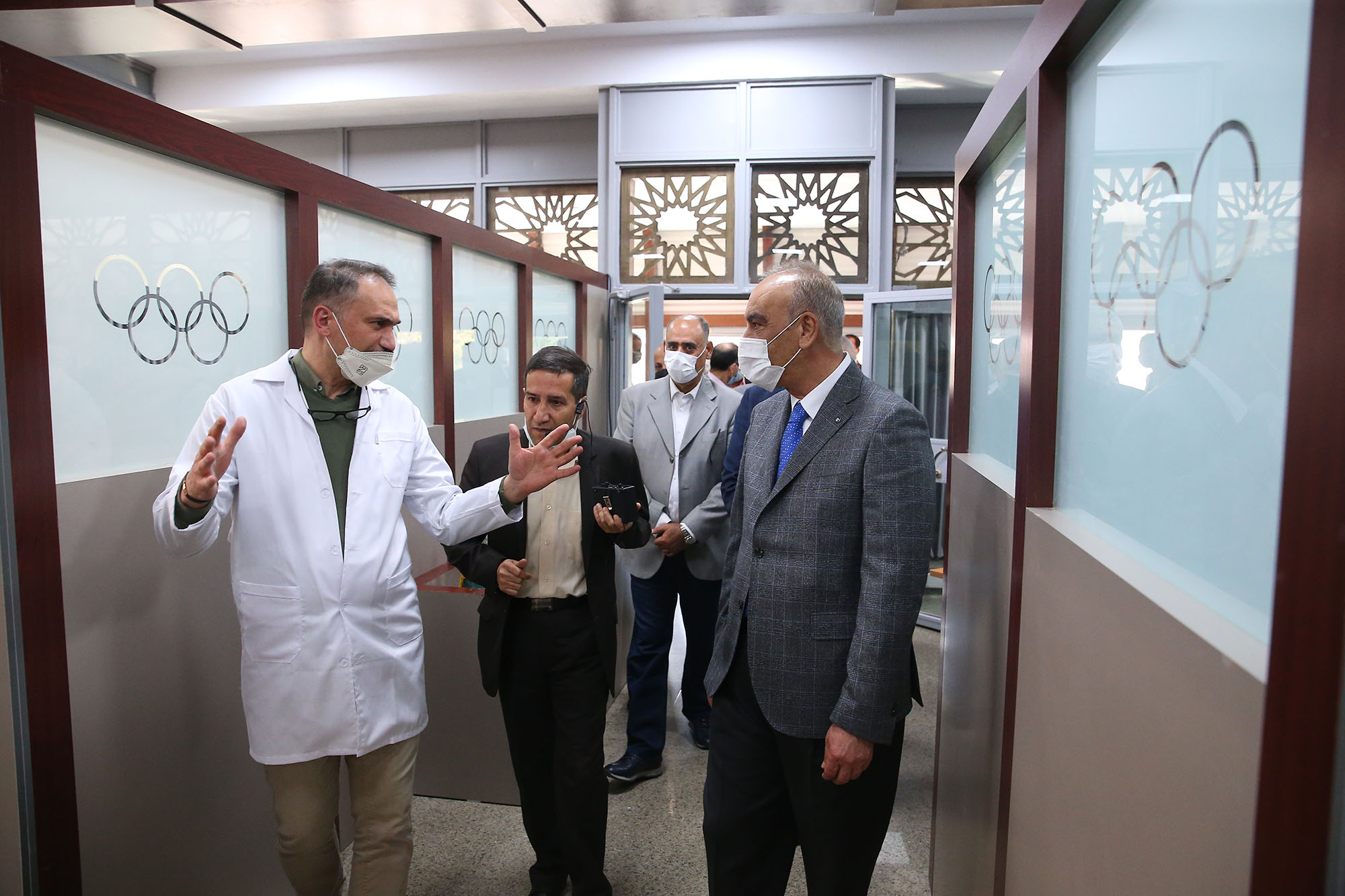 دیدارهای ریاست کمیته ملی المپیک در کشور عراق 58