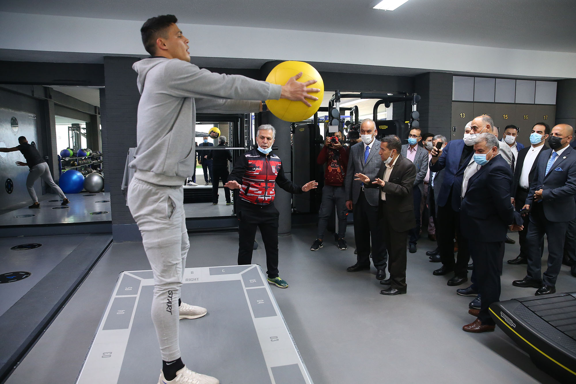 دیدارهای ریاست کمیته ملی المپیک در کشور عراق 60