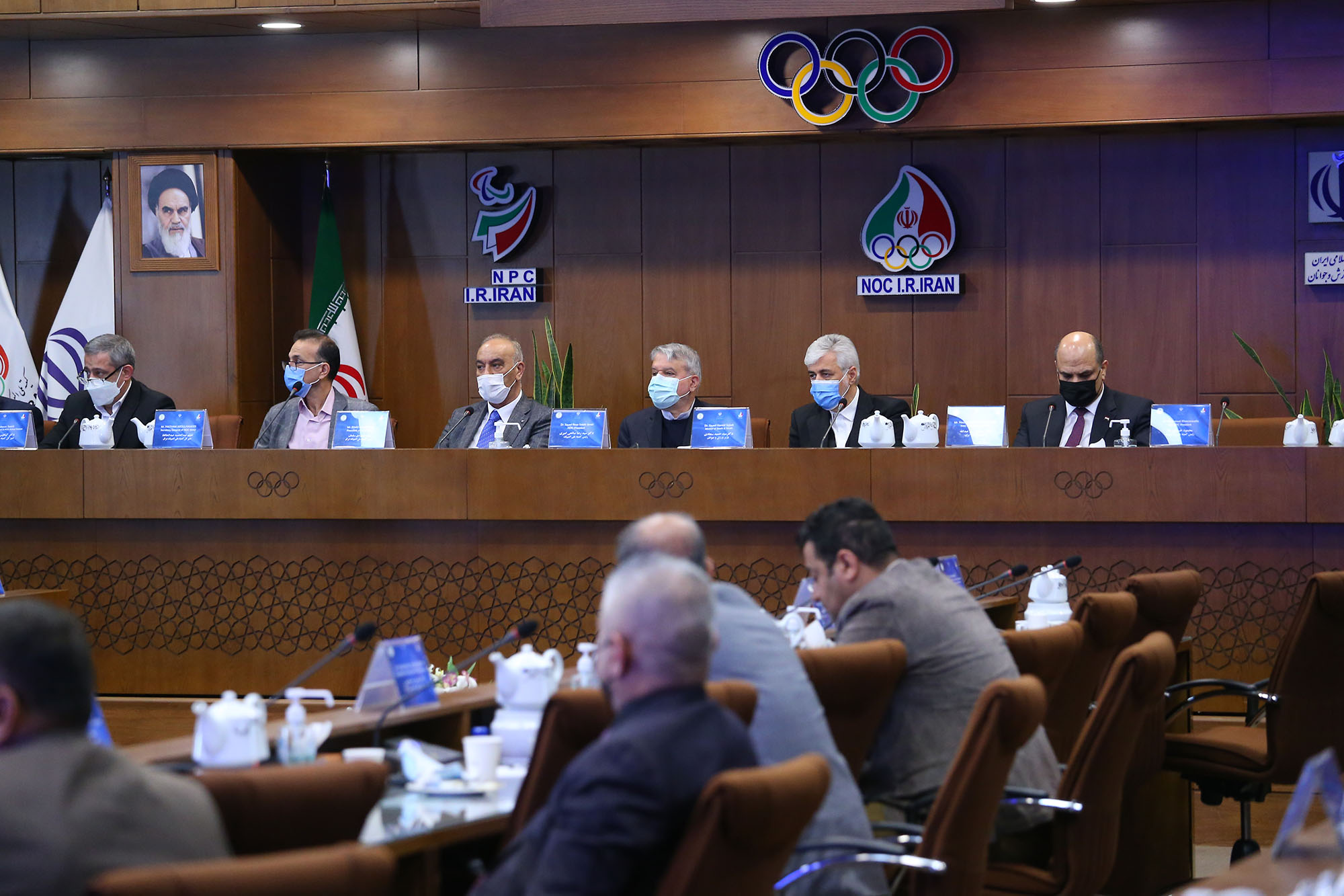 دیدارهای ریاست کمیته ملی المپیک در کشور عراق 64