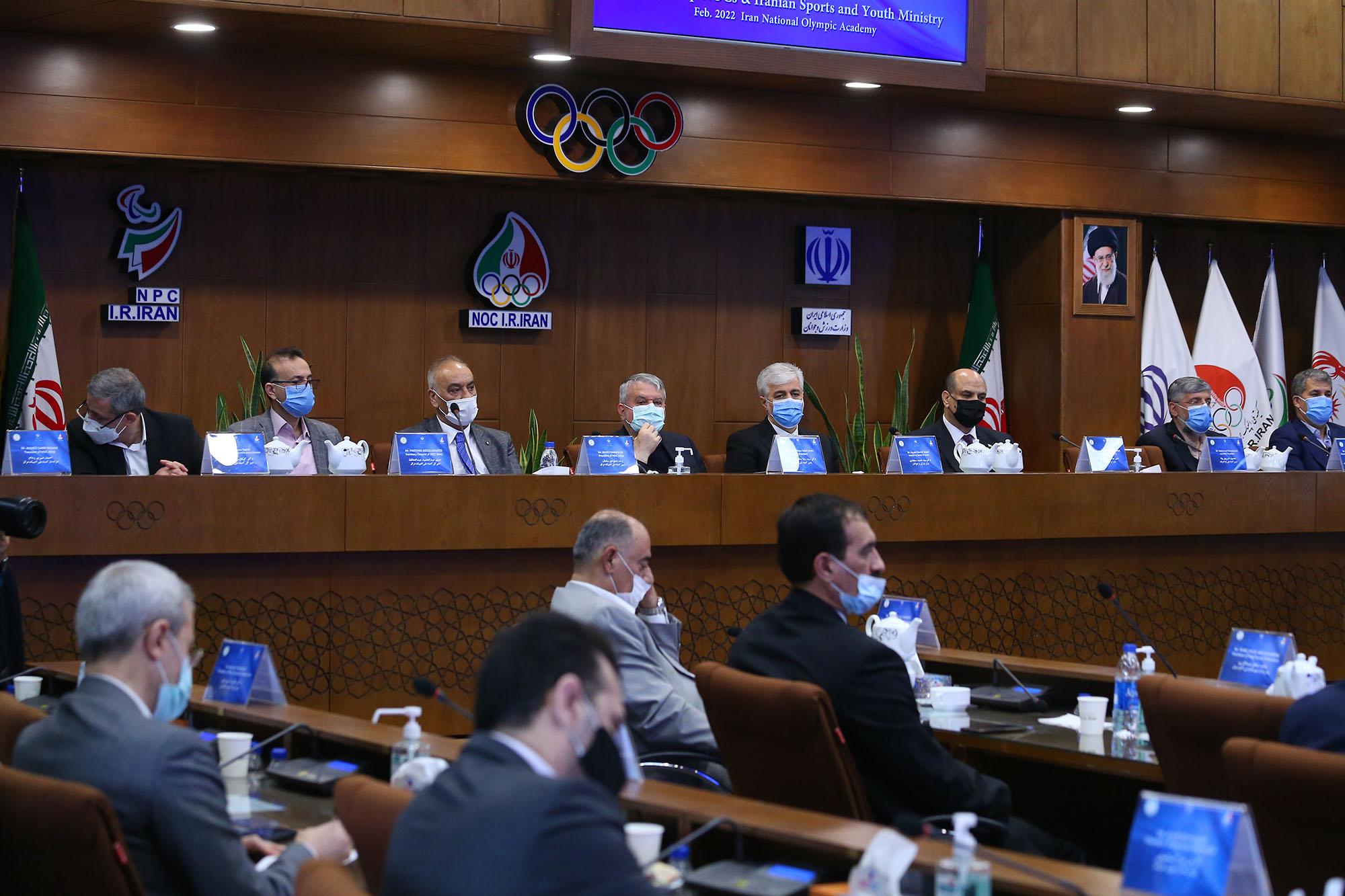 دیدارهای ریاست کمیته ملی المپیک در کشور عراق 65