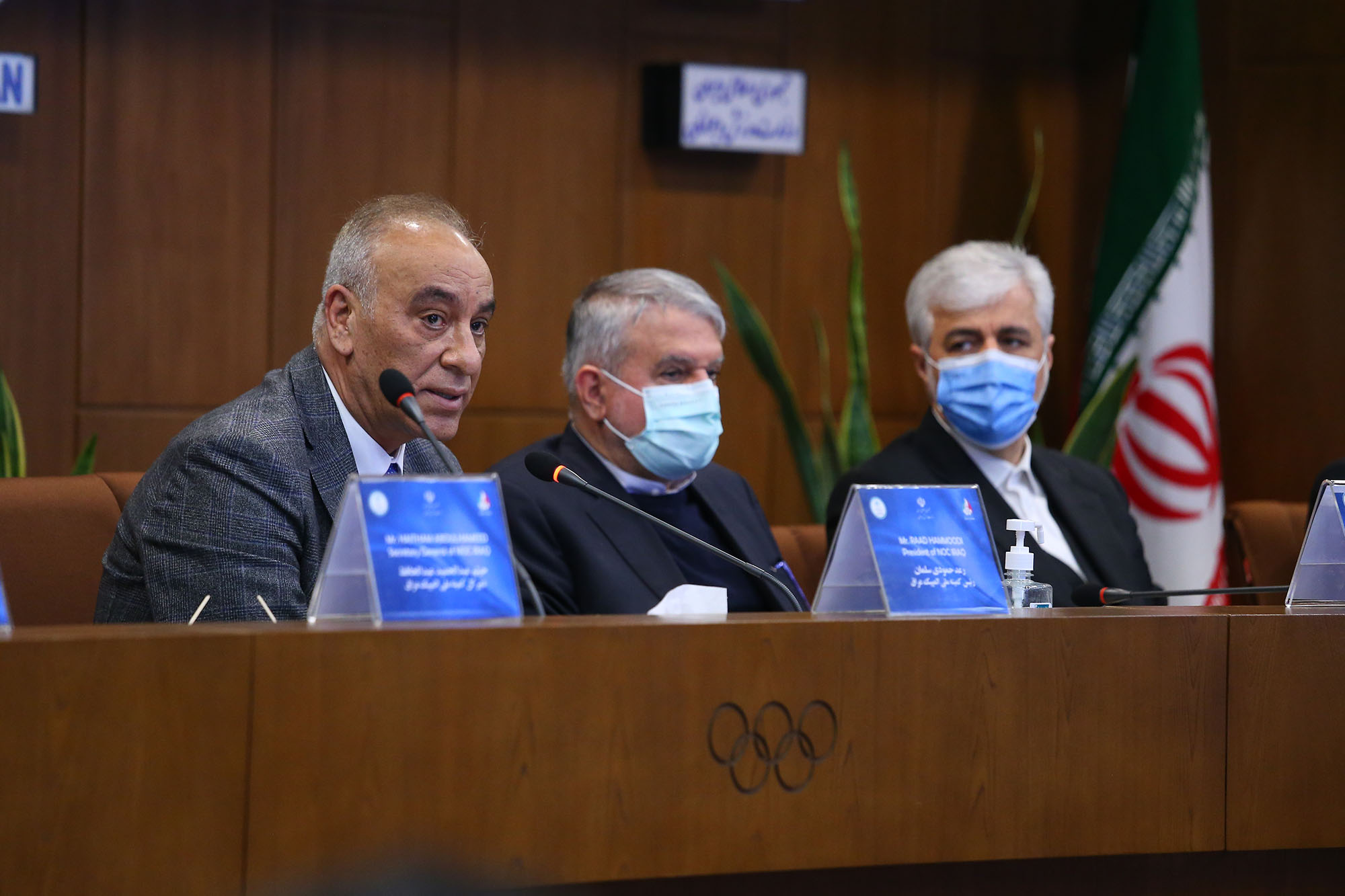 دیدارهای ریاست کمیته ملی المپیک در کشور عراق 68