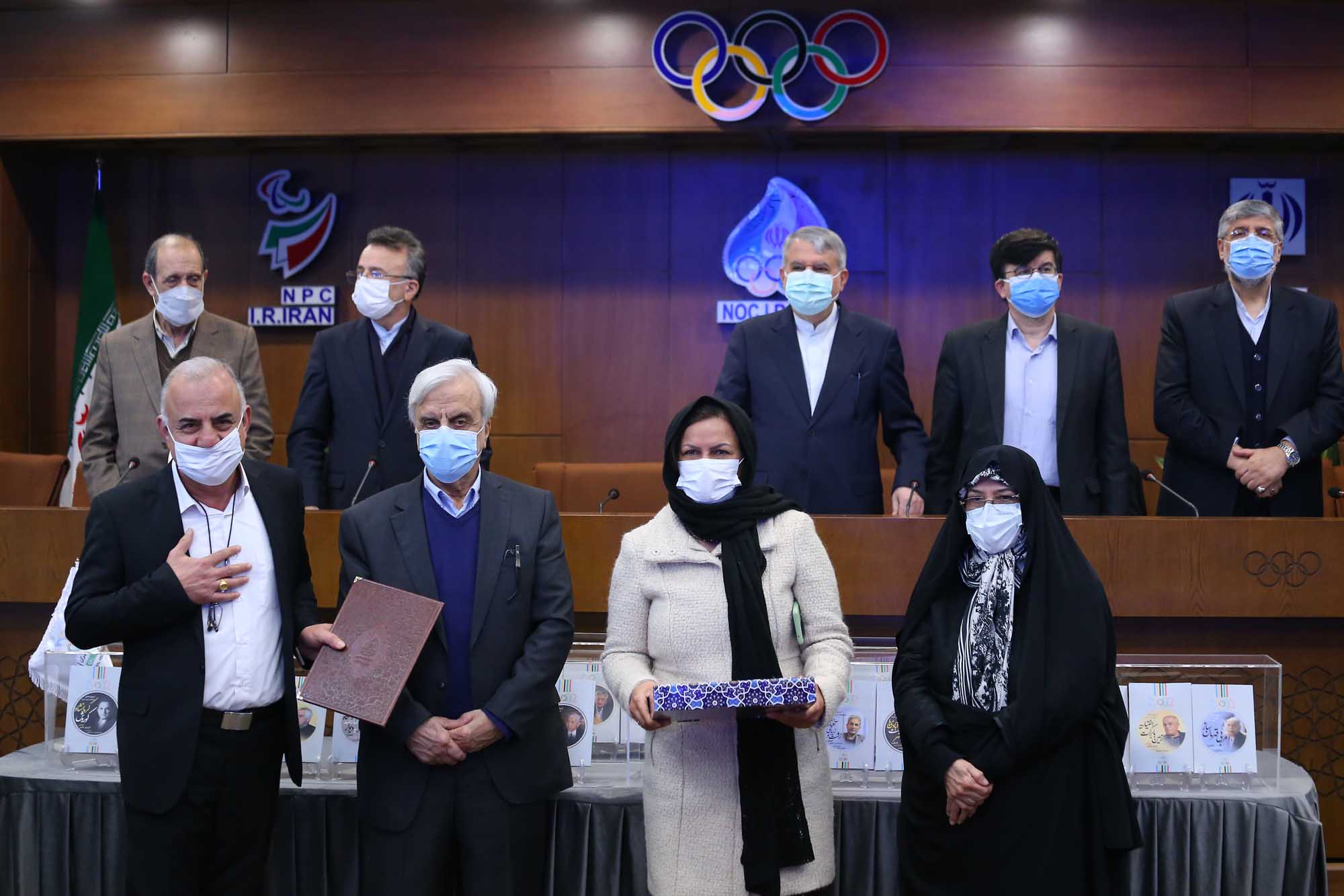 مراسم رونمایی از دستاوردهای حاصل از طرح های تاریخ شفاهی ورزش ایران