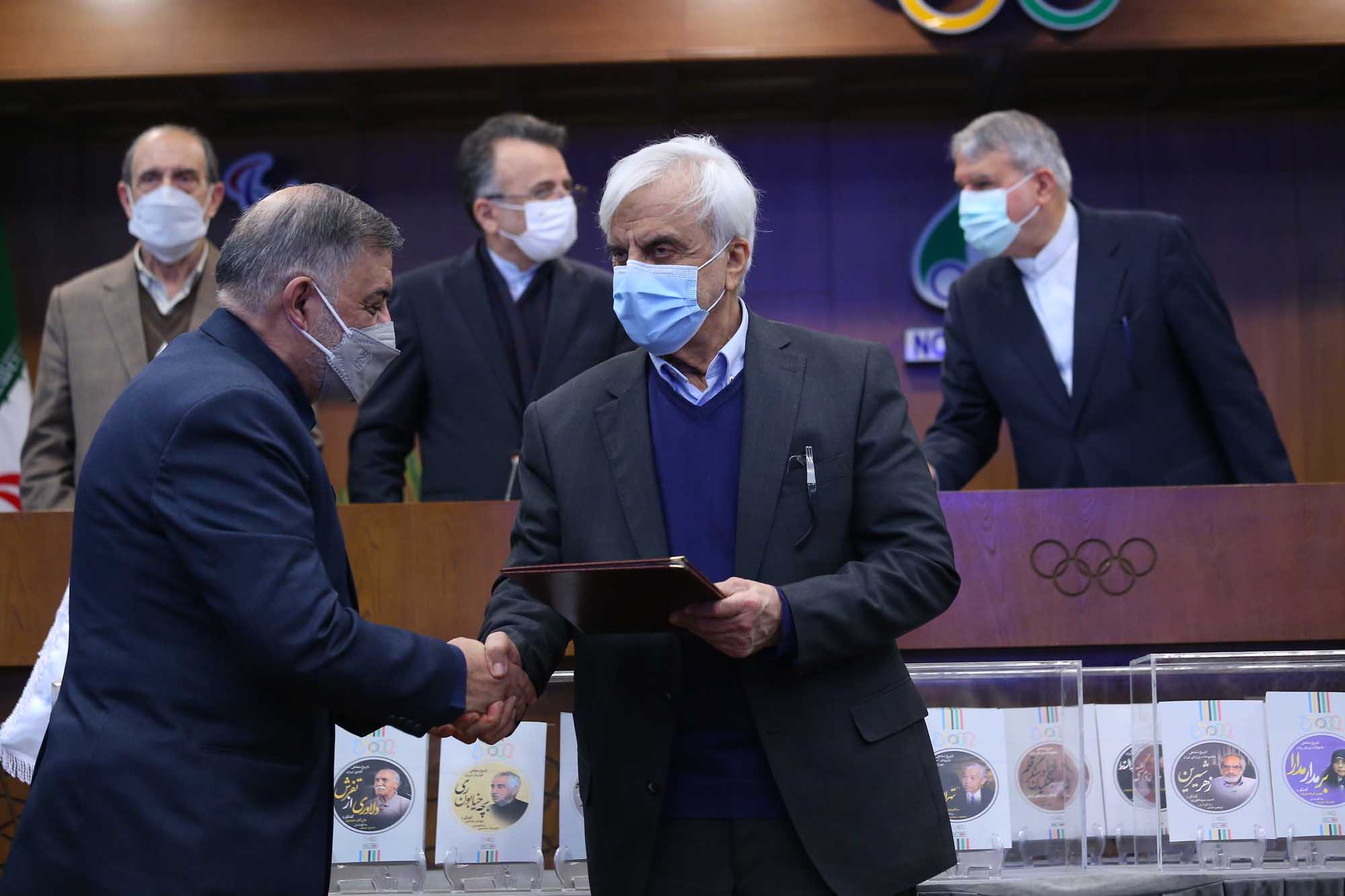 مراسم رونمایی از دستاوردهای حاصل از طرح های تاریخ شفاهی ورزش ایران