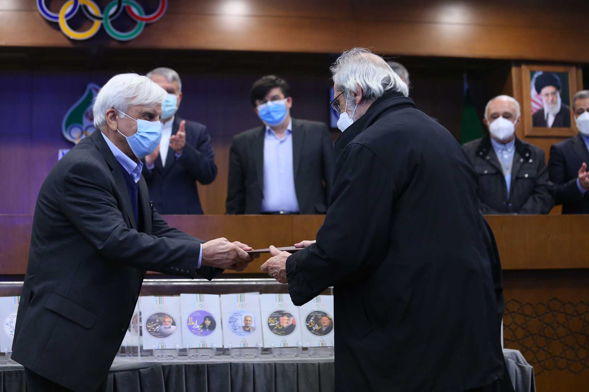 مراسم رونمایی از دستاوردهای حاصل از طرح های تاریخ شفاهی ورزش ایران