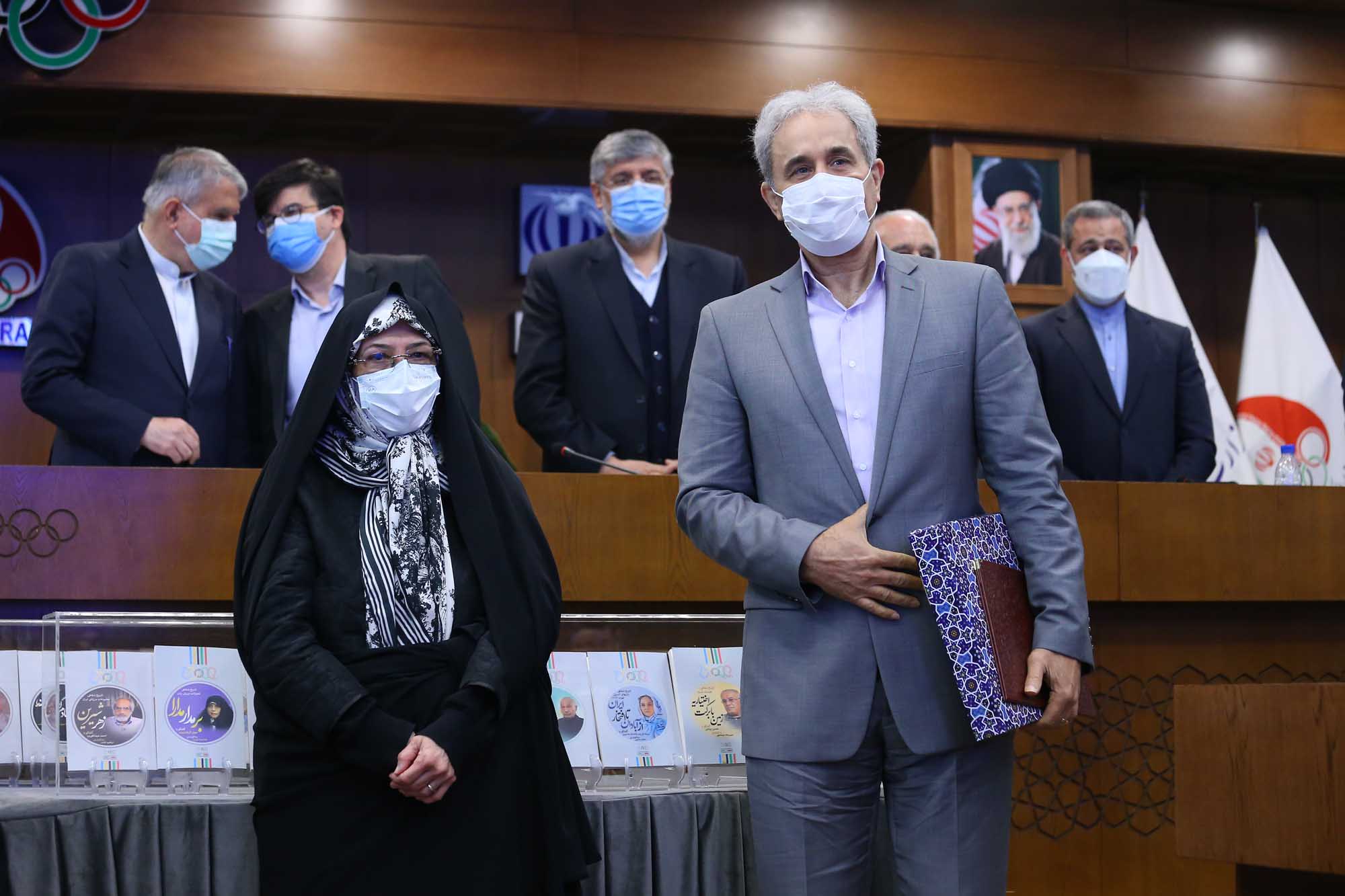 مراسم رونمایی از دستاوردهای حاصل از طرح های تاریخ شفاهی ورزش ایران